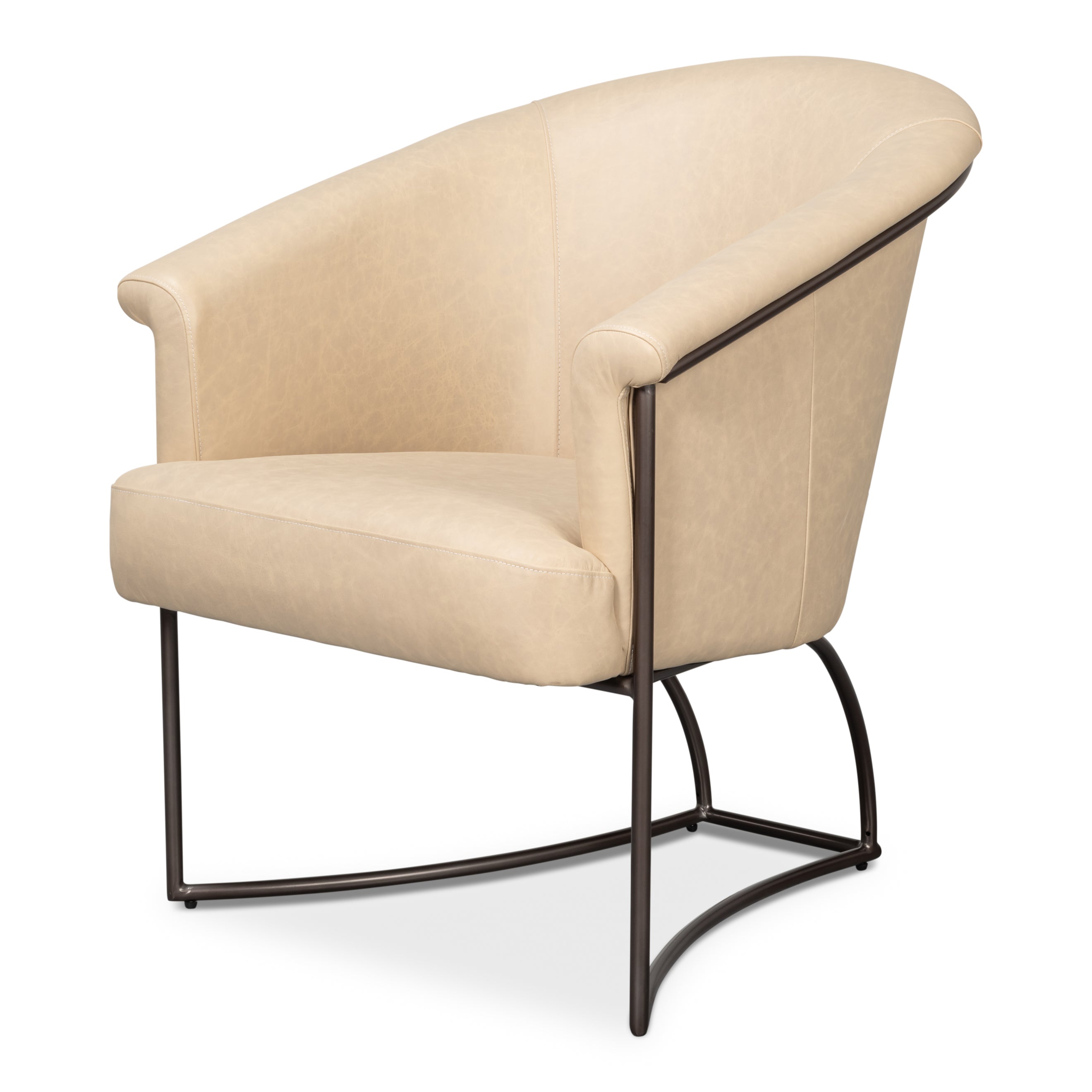 Nagel Distilled Leather Chair