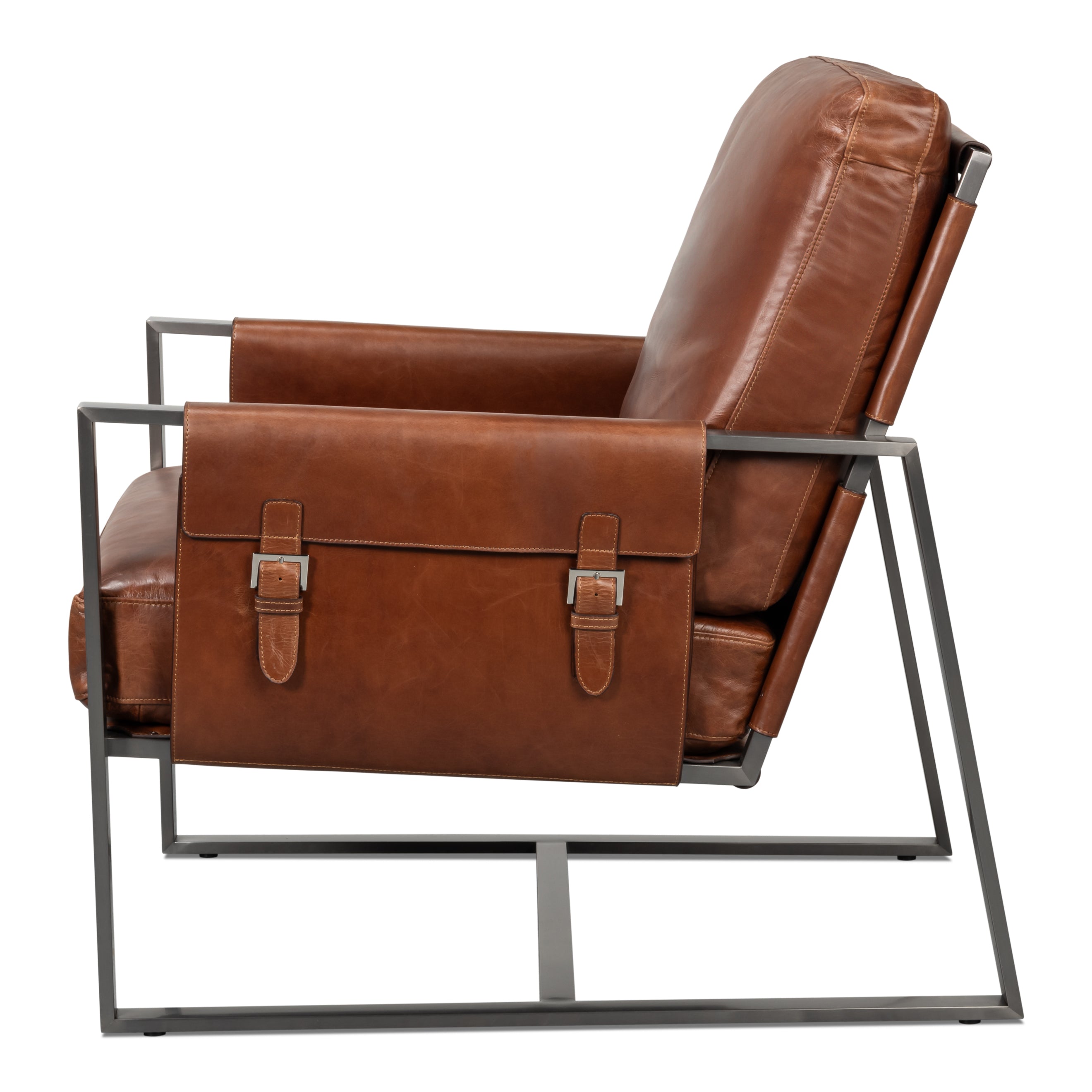 Edmonds Distilled Leather Chair