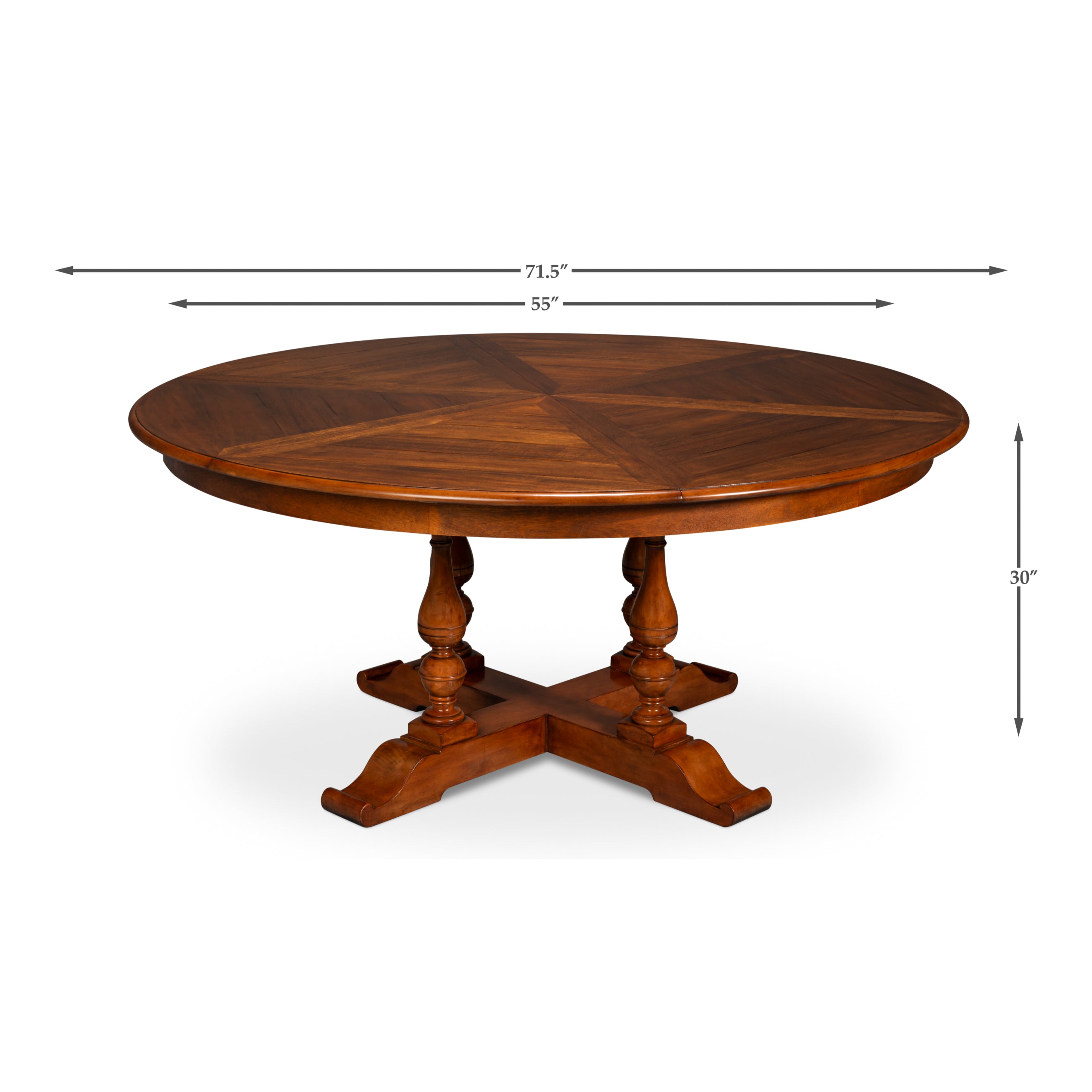 Walnut Jupe Dining Table