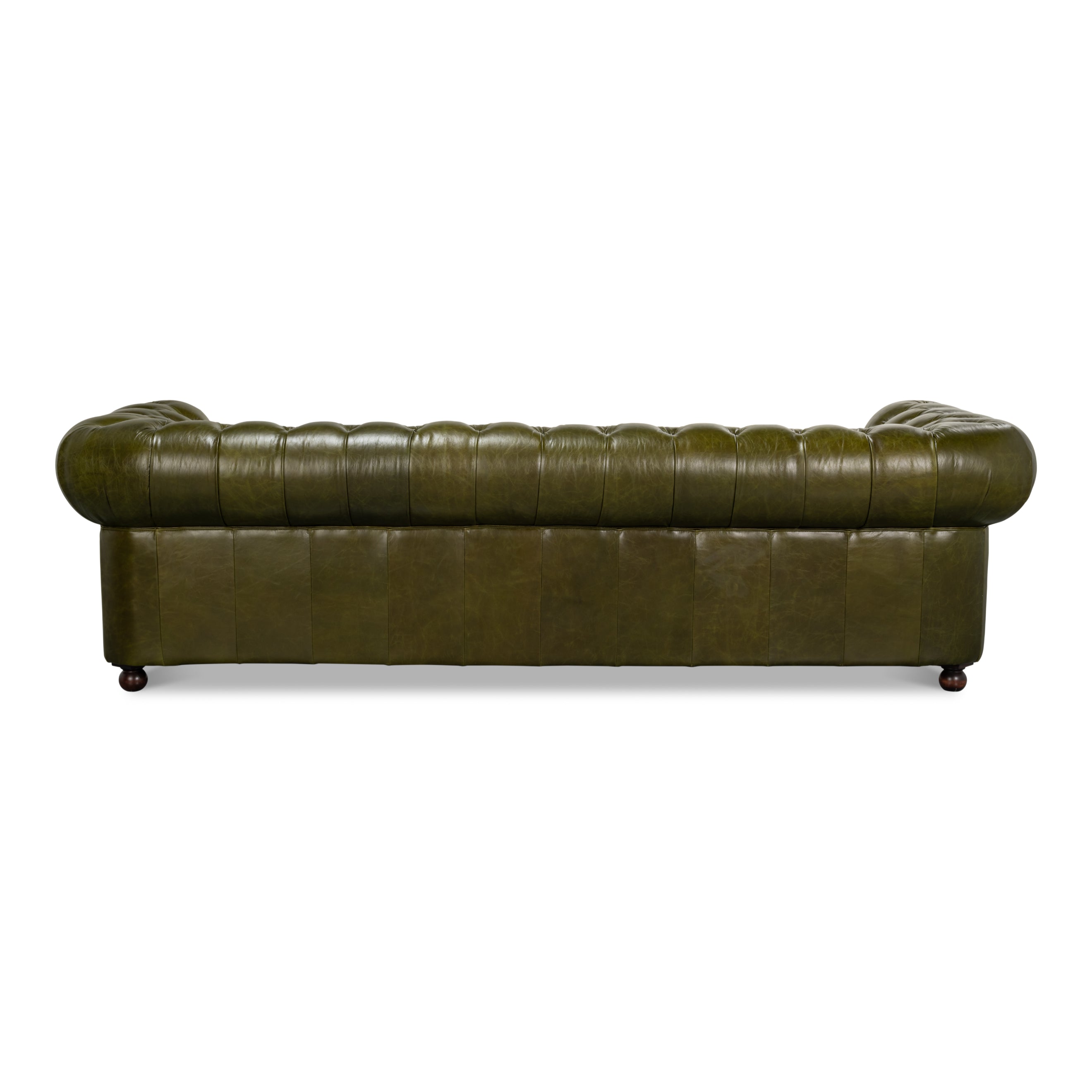 Savile Leather Sofa - Green