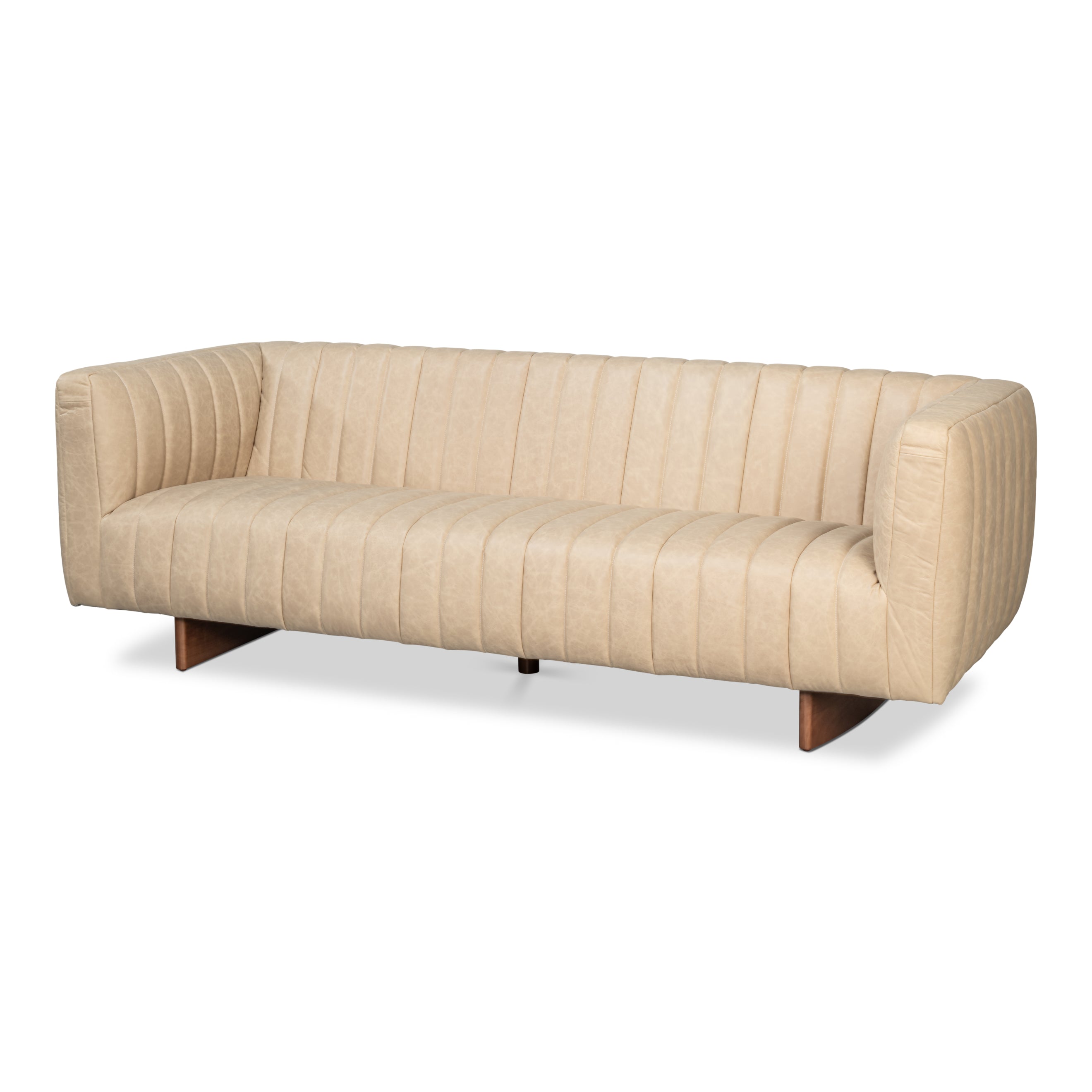 Denys Leather Sofa