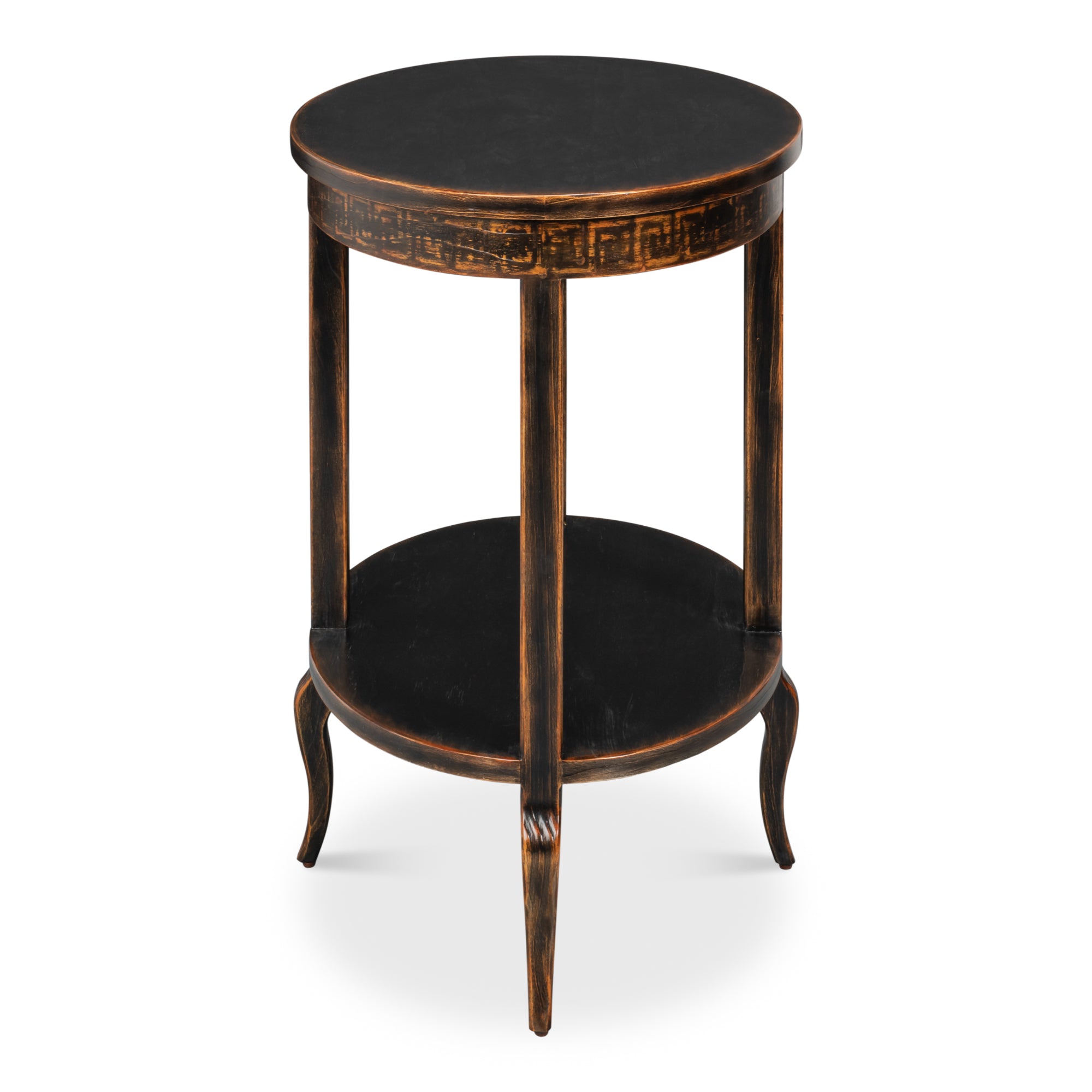 Golden Rim Side Table