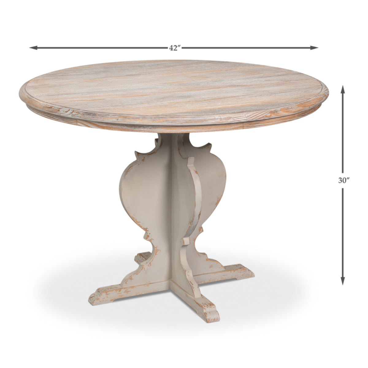 Looks Like An Antique Bistro Table