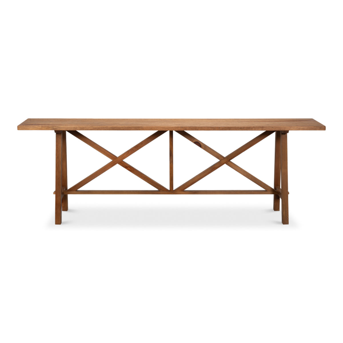 Double X Base Sofa Table