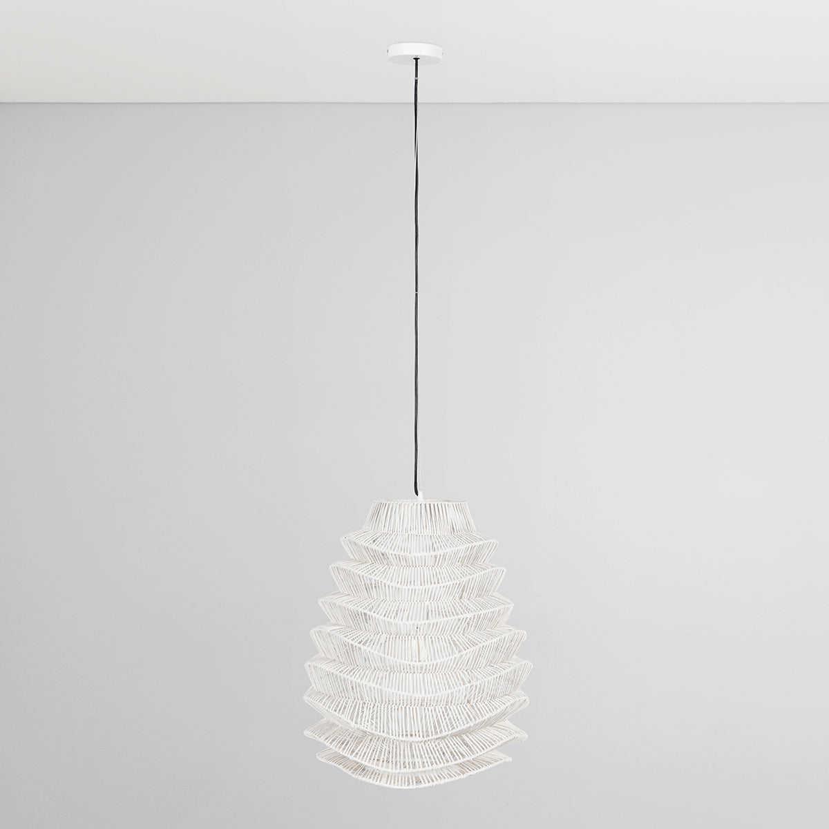 Shelly Pendant White by Classic Home