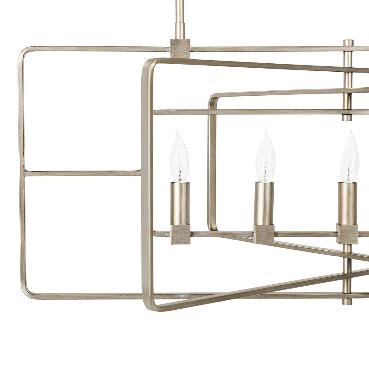 Sydney Chandelier Antique Silver by Classic Home
