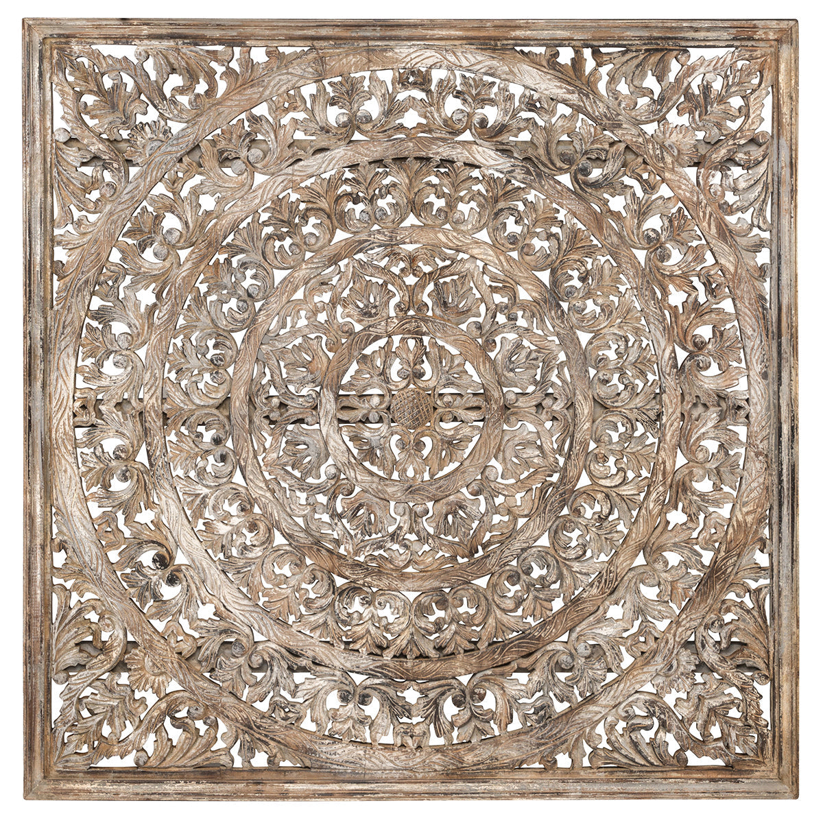 Square Carved Panel