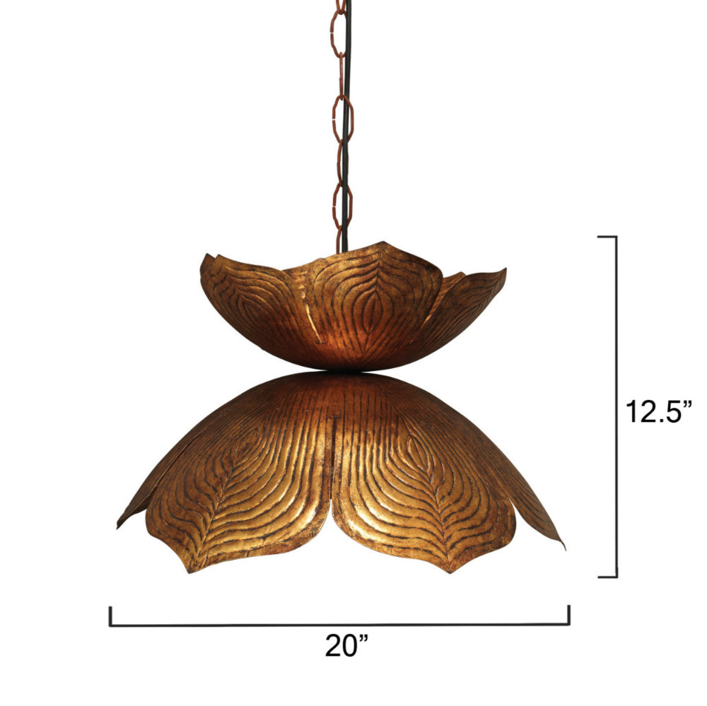 Flowering Lotus Pendant