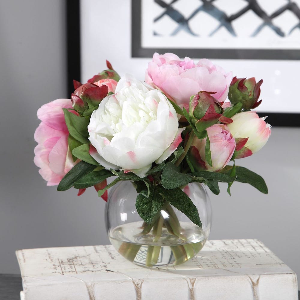 Blaire Peony Bouquet by Uttermost