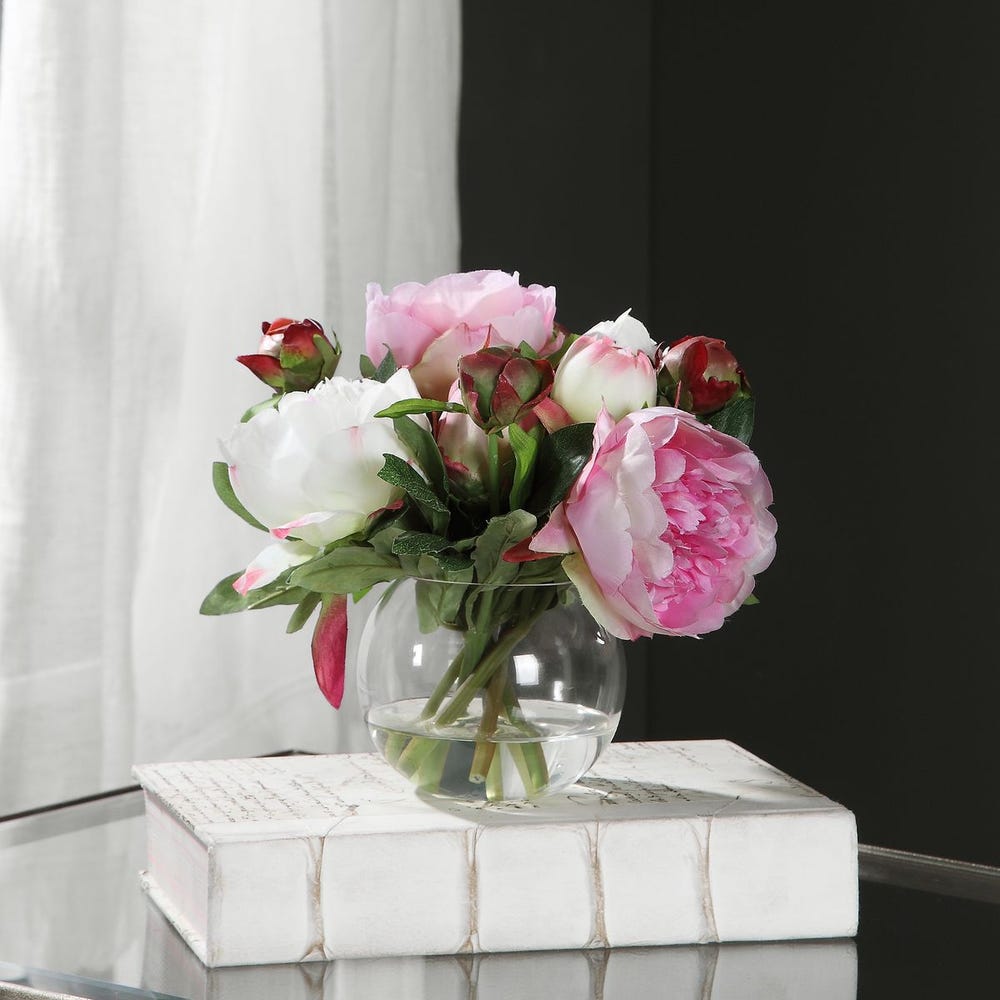 Blaire Peony Bouquet by Uttermost