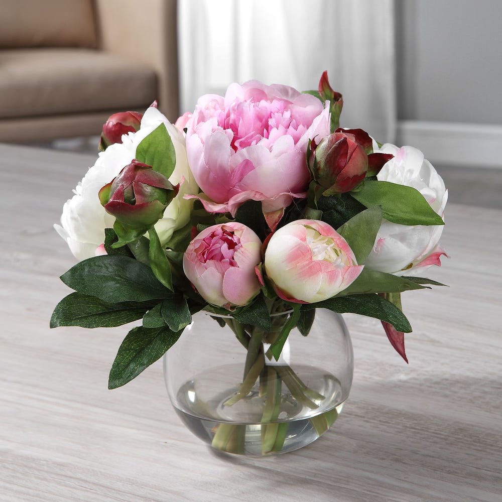 Blaire Peony Bouquet by Uttermost