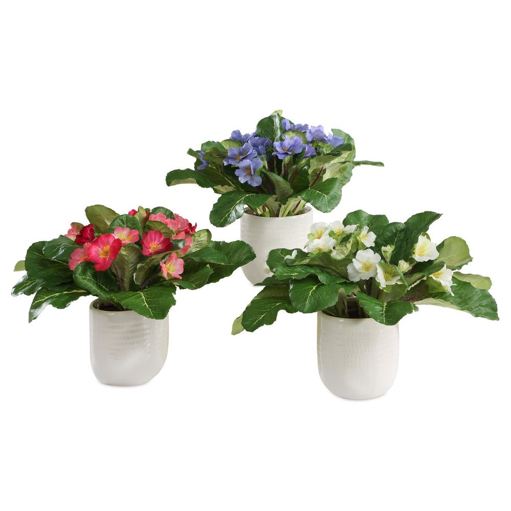Uttermost Trilogy Primrose Accents in Vases - Set of 3