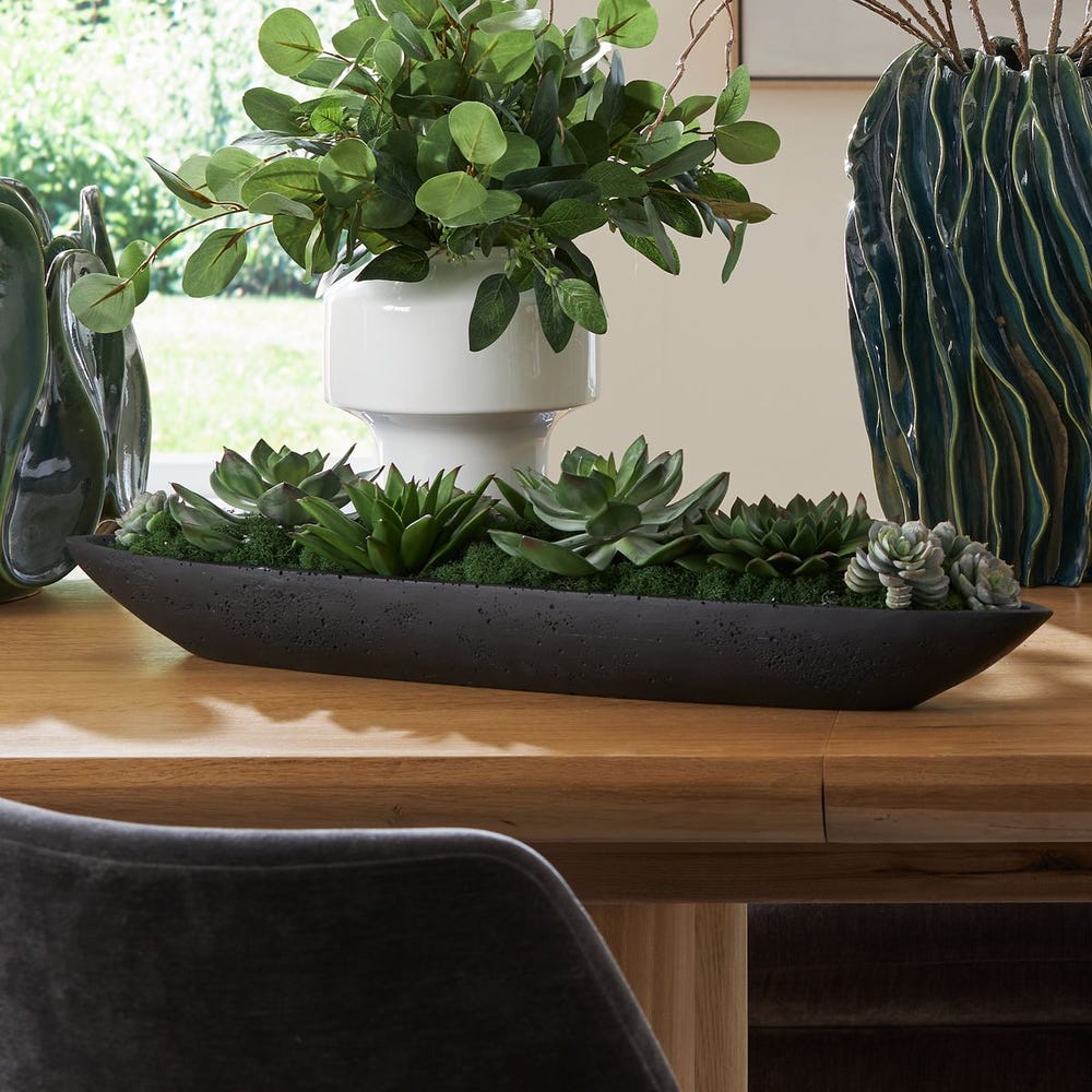 Uttermost Verde Succulent Centerpiece in Bowl
