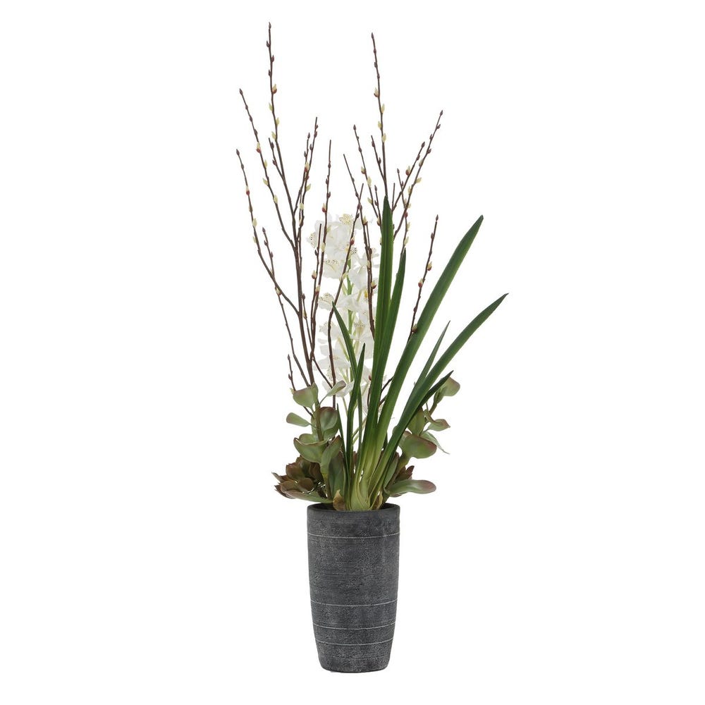 Uttermost Eterna Orchid Centerpiece & Vase