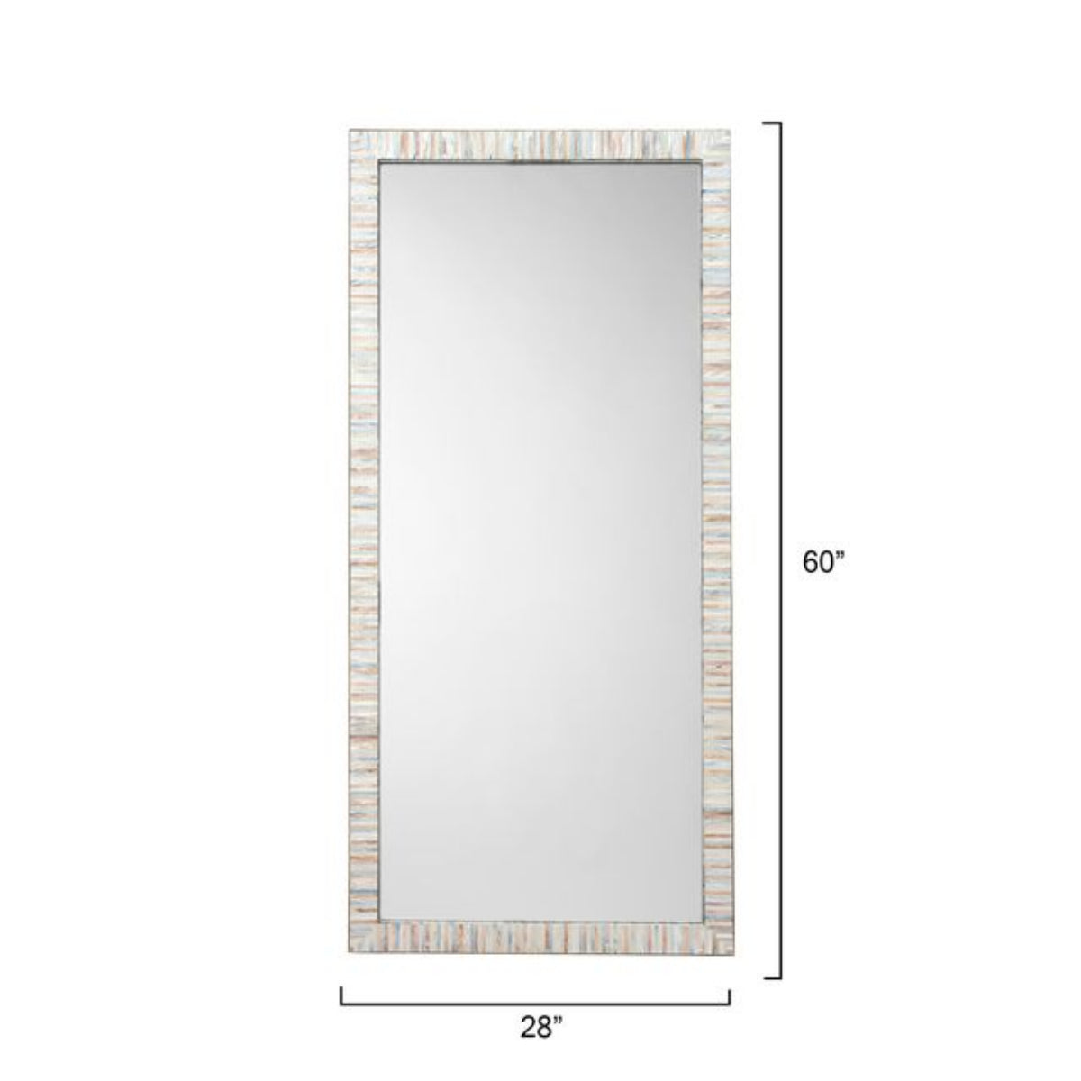 Heron Floor Mirror