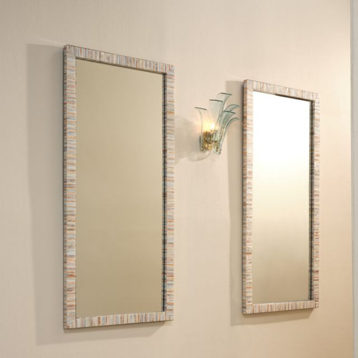 Heron Floor Mirror