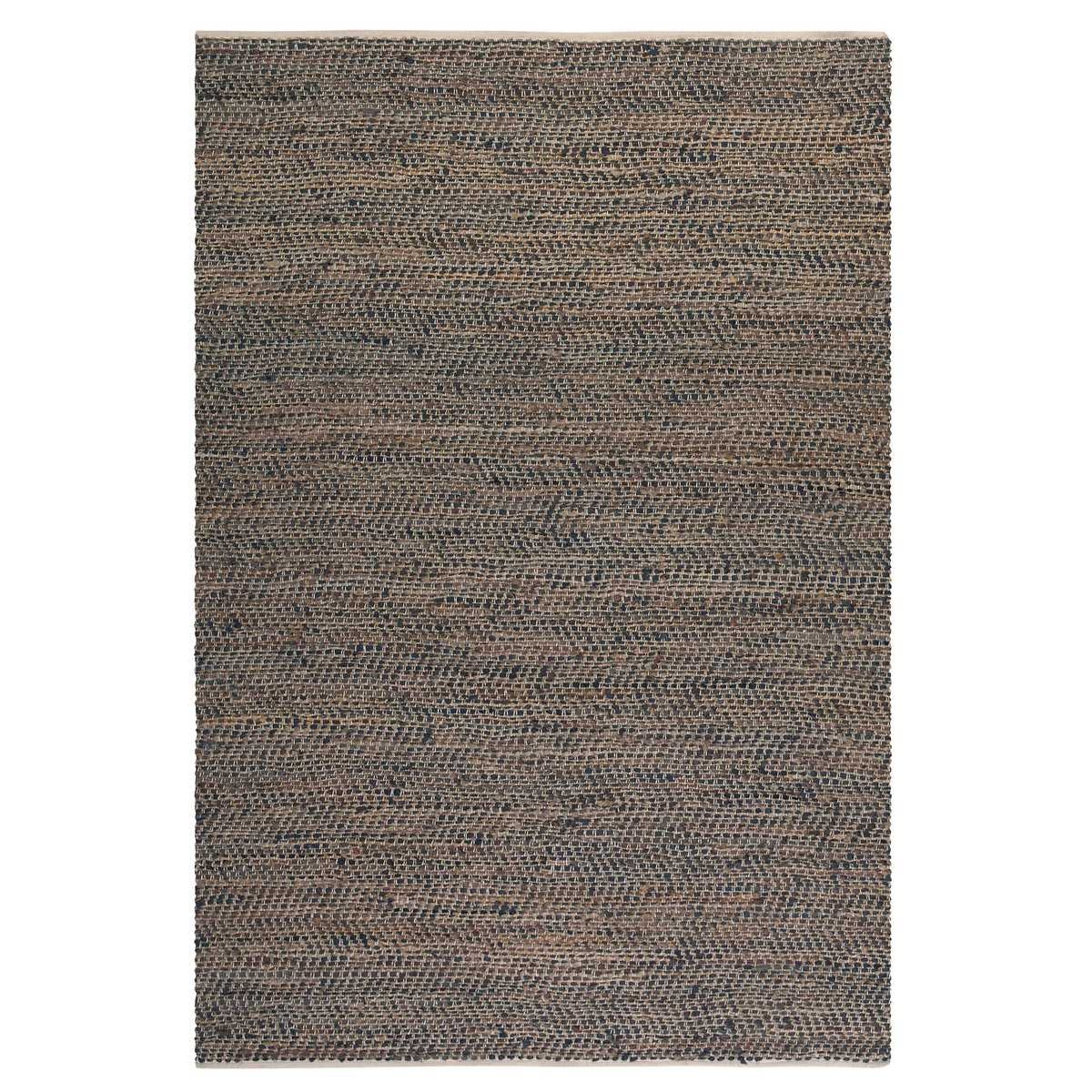 Uttermost Tobais Rescued Leather & Hemp Rug
