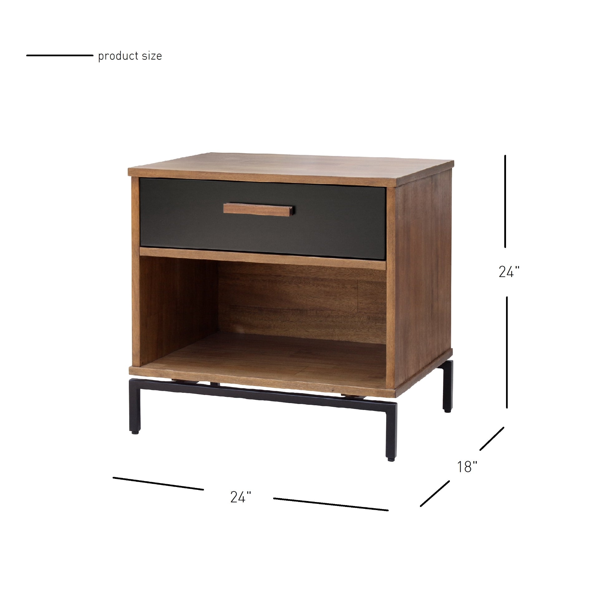 Bellevue KD 1-Drawer Nightstand Nightstands NPD , Black Friday Sale NPD Furniture Sale, Old Bones Co, Mid Century Furniture Sale, Four Hands Furniture, Black Friday Sale Bellevue KD 1-Drawer Nightstand,Gus Sale, Perigold Bellevue KD 1-Drawer Nightstand Nightstands Black Friday Sale , Perigold Sale Bellevue KD 1-Drawer Nightstand,Bellevue KD 1-Drawer Nightstand Lulu and Georgia, Burke Decor Sale Bellevue KD 1-Drawer Nightstand, www.oldbonesco.com