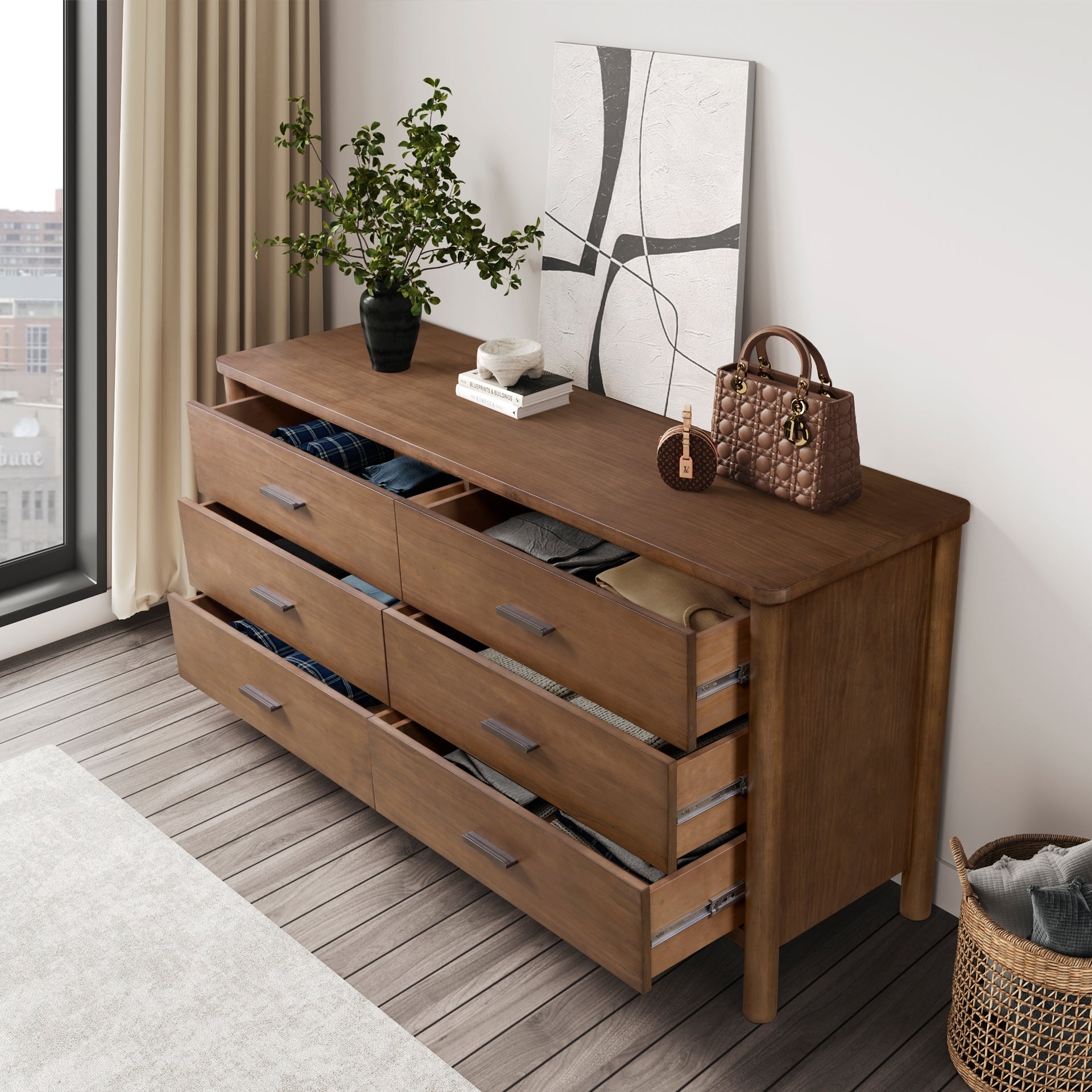 Bloomfield 6-Drawer Dresser