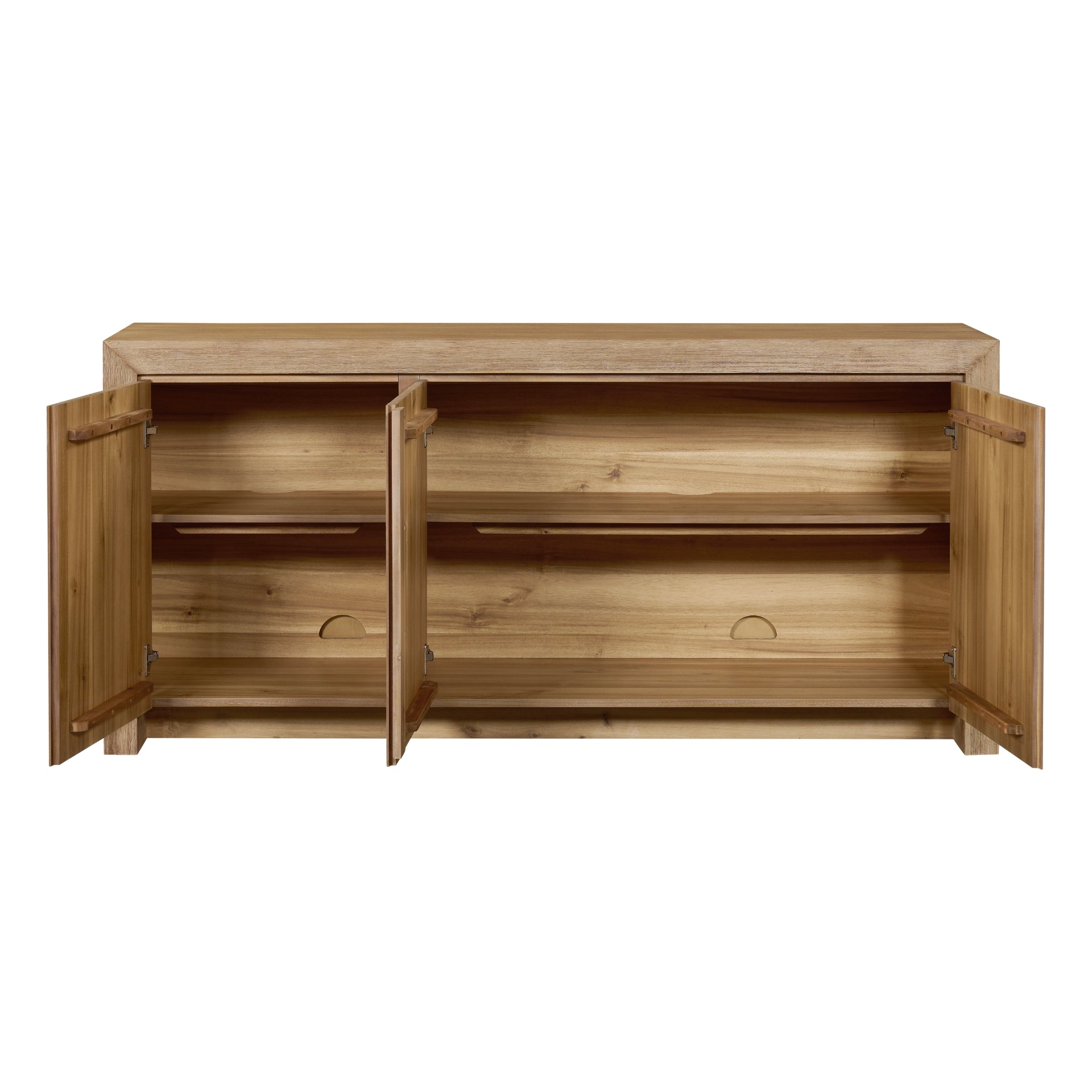 Zerano 3 Doors Buffet/Sideboard - Brushed Smoke