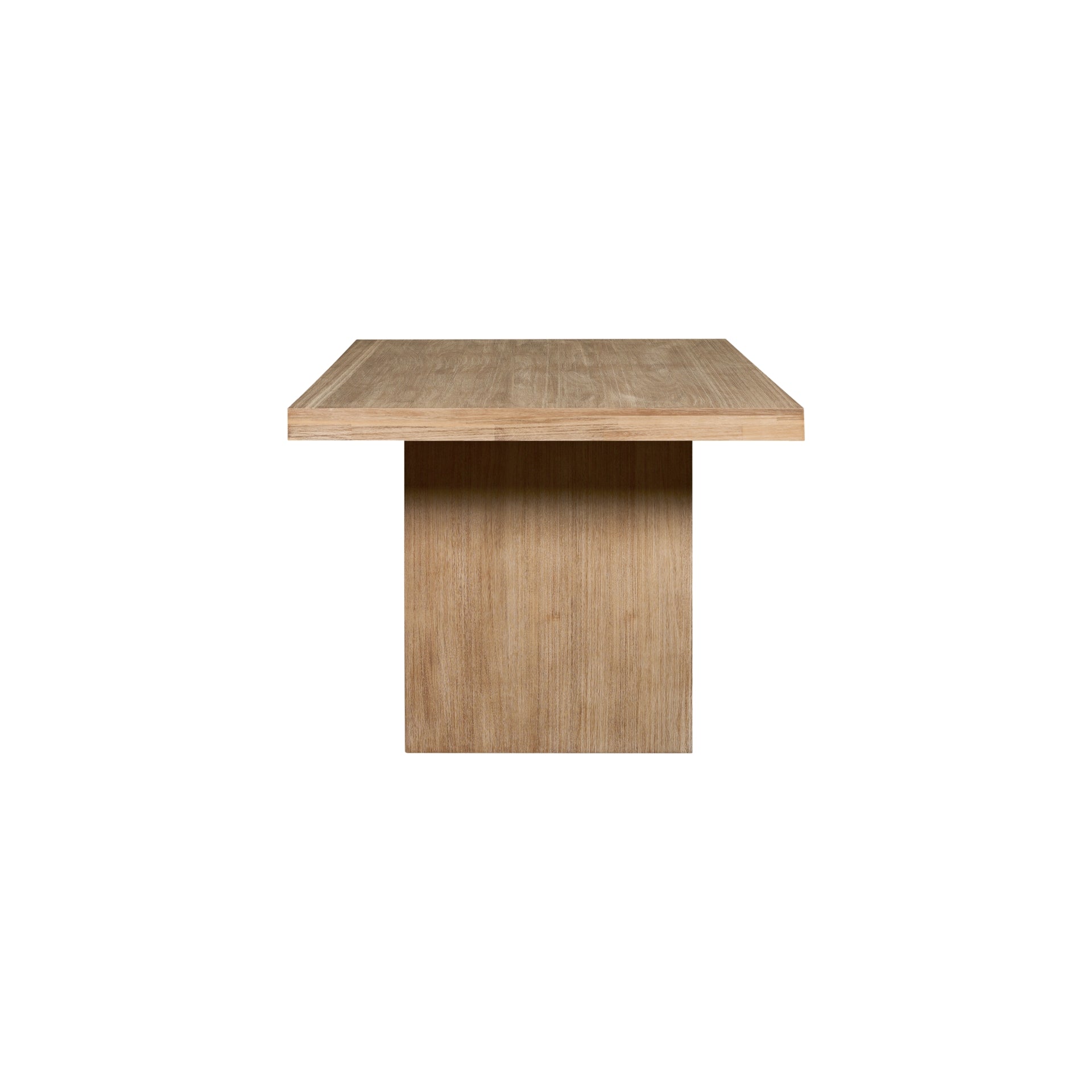 Zerano 84" Dining Table - Brushed Smoke