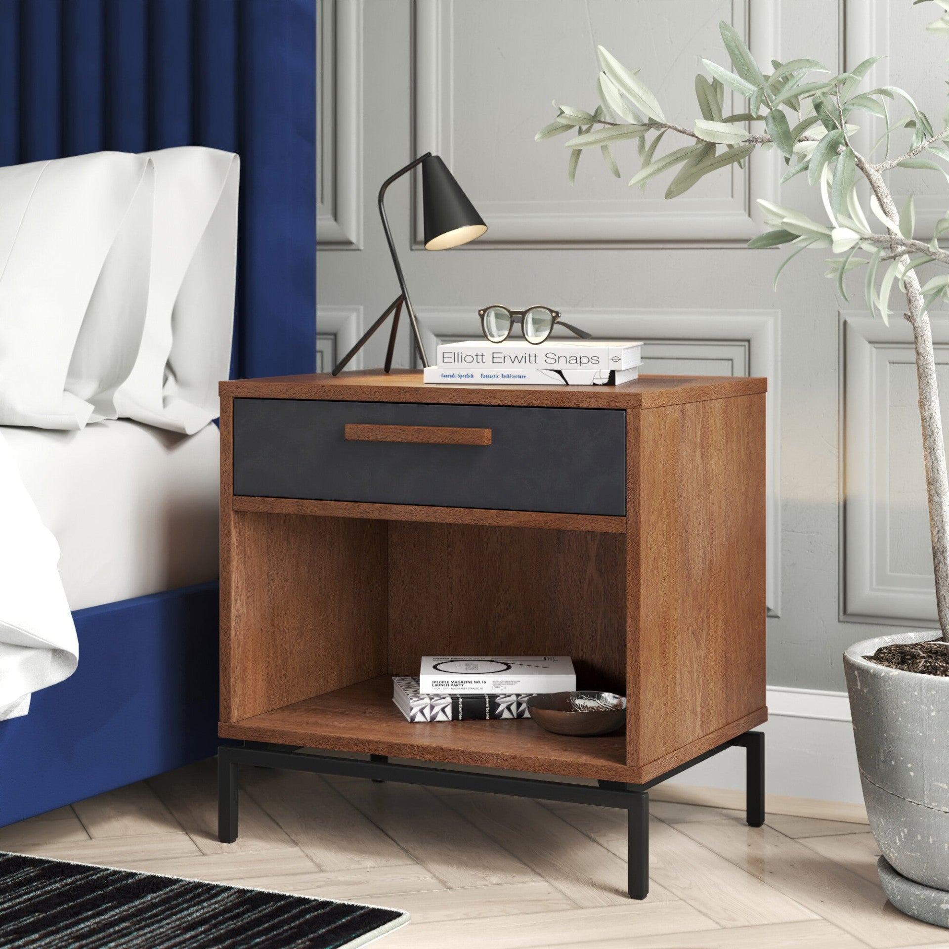 Bellevue KD 1-Drawer Nightstand Nightstands NPD , Black Friday Sale NPD Furniture Sale, Old Bones Co, Mid Century Furniture Sale, Four Hands Furniture, Black Friday Sale Bellevue KD 1-Drawer Nightstand,Gus Sale, Perigold Bellevue KD 1-Drawer Nightstand Nightstands Black Friday Sale , Perigold Sale Bellevue KD 1-Drawer Nightstand,Bellevue KD 1-Drawer Nightstand Lulu and Georgia, Burke Decor Sale Bellevue KD 1-Drawer Nightstand, www.oldbonesco.com