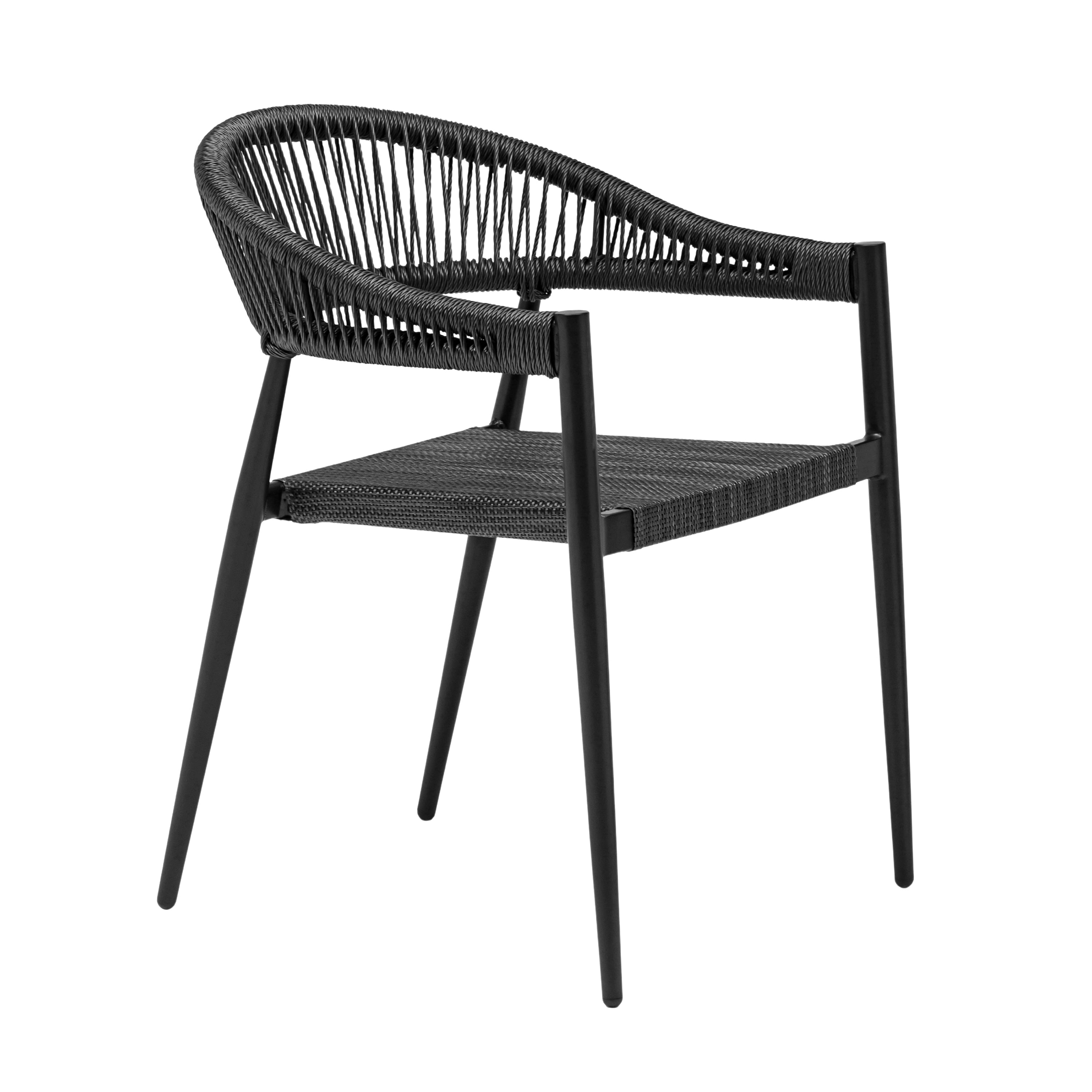 Iselin Stacking Dining Armchair - Set of 2