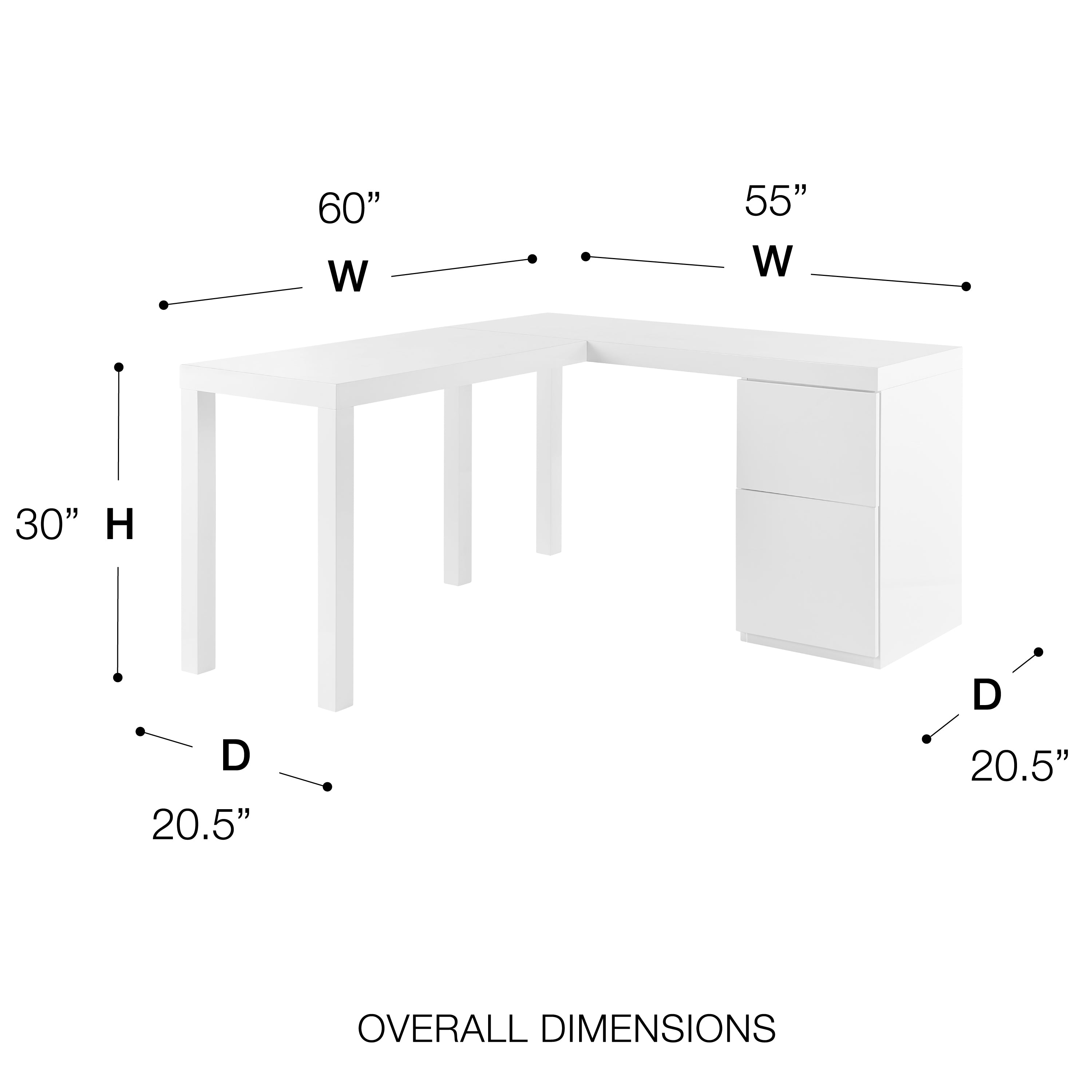 Tresero L-Desk