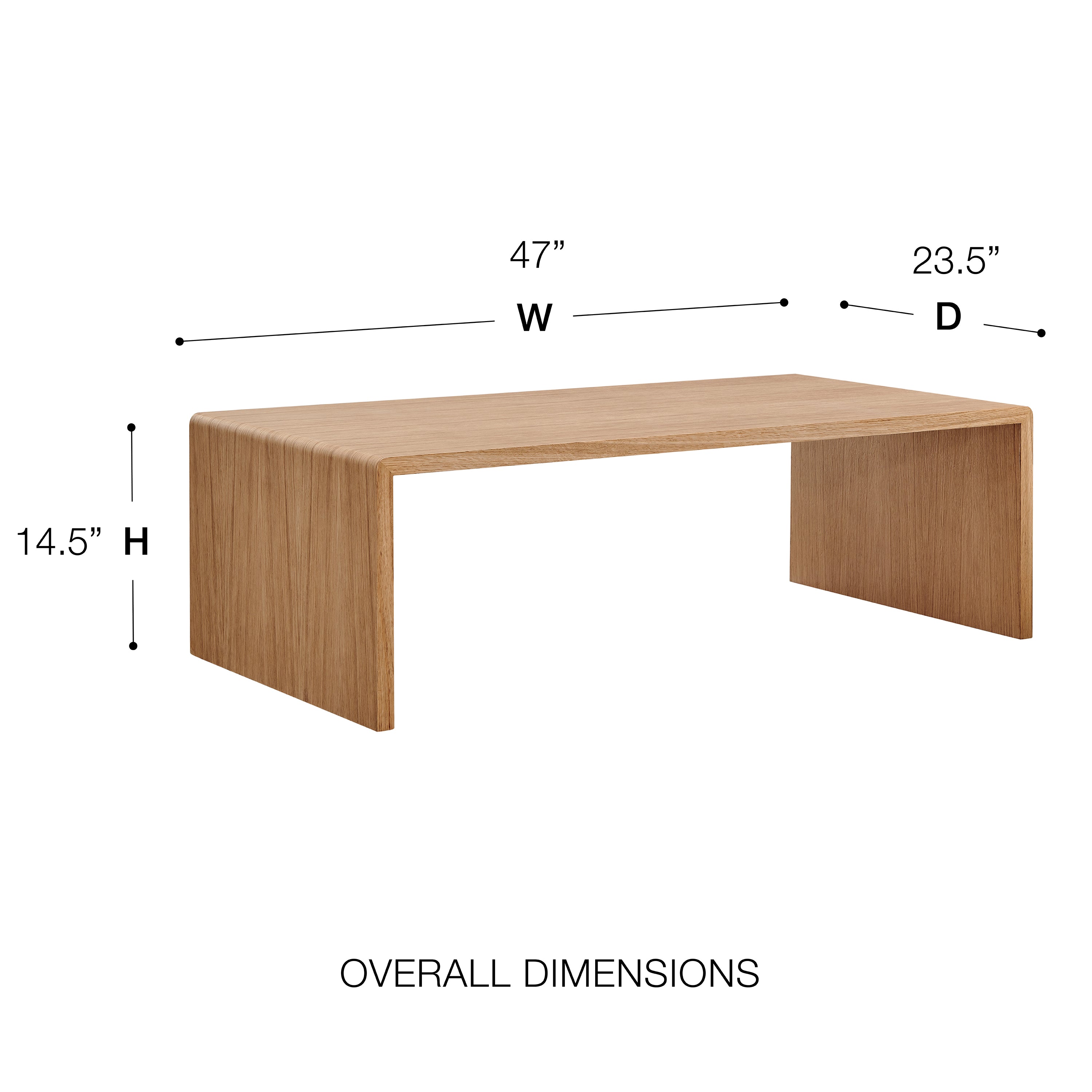 Nova 47" Coffee Table