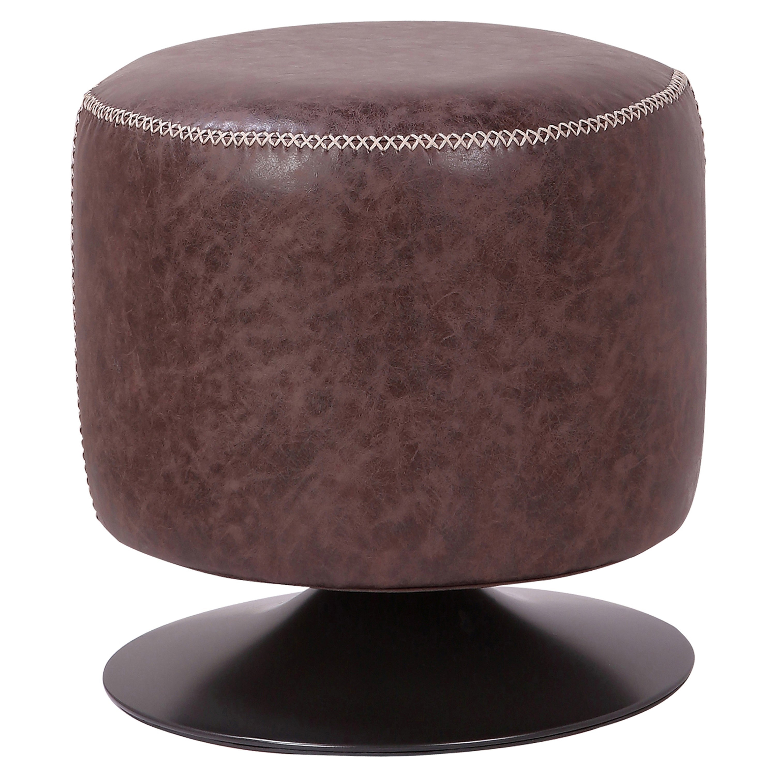 Gaia Round Swivel Ottoman Ottomans & Stools NPD Vintage Coffee Brown , Black Friday Sale NPD Furniture Sale, Old Bones Co, Mid Century Furniture Sale, Four Hands Furniture, Black Friday Sale Gaia Round Swivel Ottoman,Gus Sale, Perigold Gaia Round Swivel Ottoman Ottomans & Stools Black Friday Sale , Perigold Sale Gaia Round Swivel Ottoman,Gaia Round Swivel Ottoman Lulu and Georgia, Burke Decor Sale Gaia Round Swivel Ottoman, www.oldbonesco.com