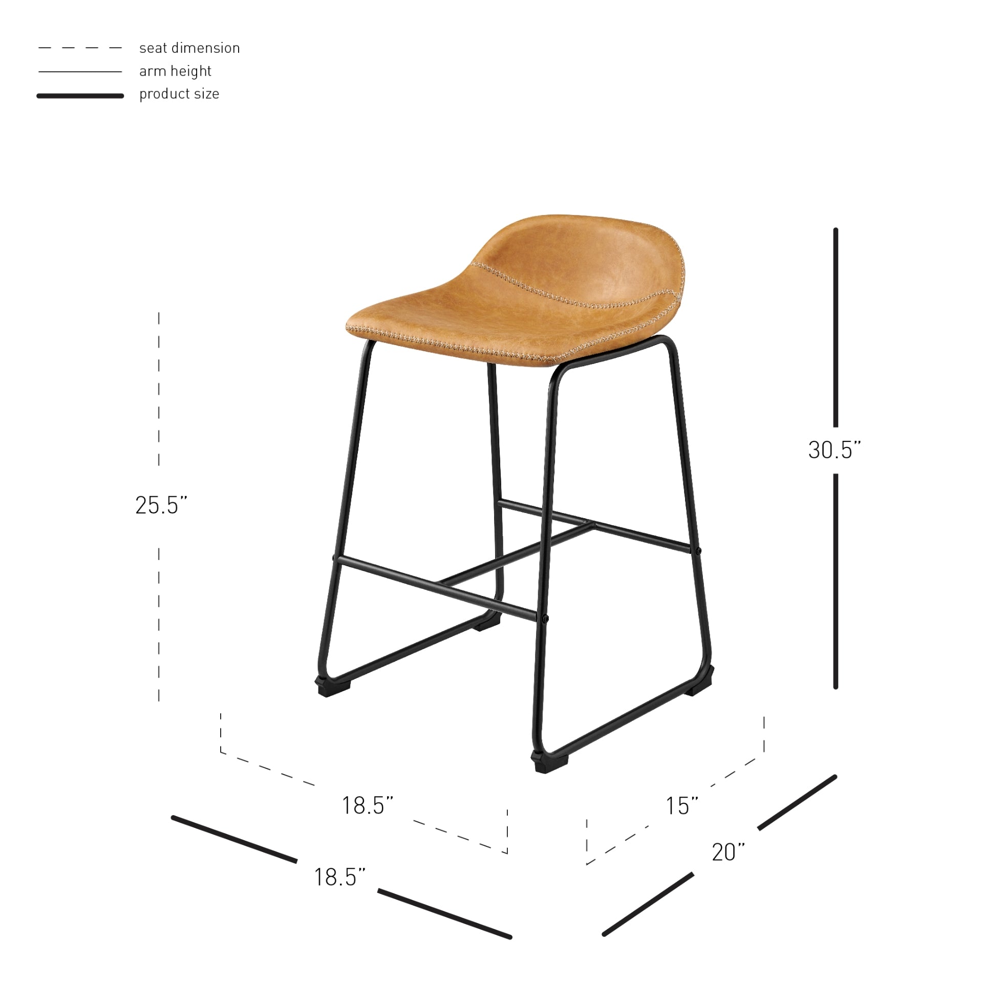 Leighton KD PU Counter Stool - Set of 2 Bar & Counter Stools NPD , Black Friday Sale NPD Furniture Sale, Old Bones Co, Mid Century Furniture Sale, Four Hands Furniture, Black Friday Sale Leighton KD PU Counter Stool - Set of 2,Gus Sale, Perigold Leighton KD PU Counter Stool - Set of 2 Bar & Counter Stools Black Friday Sale , Perigold Sale Leighton KD PU Counter Stool - Set of 2,Leighton KD PU Counter Stool - Set of 2 Lulu and Georgia, Burke Decor Sale Leighton KD PU Counter Stool - Set of 2, www.oldbonesco.