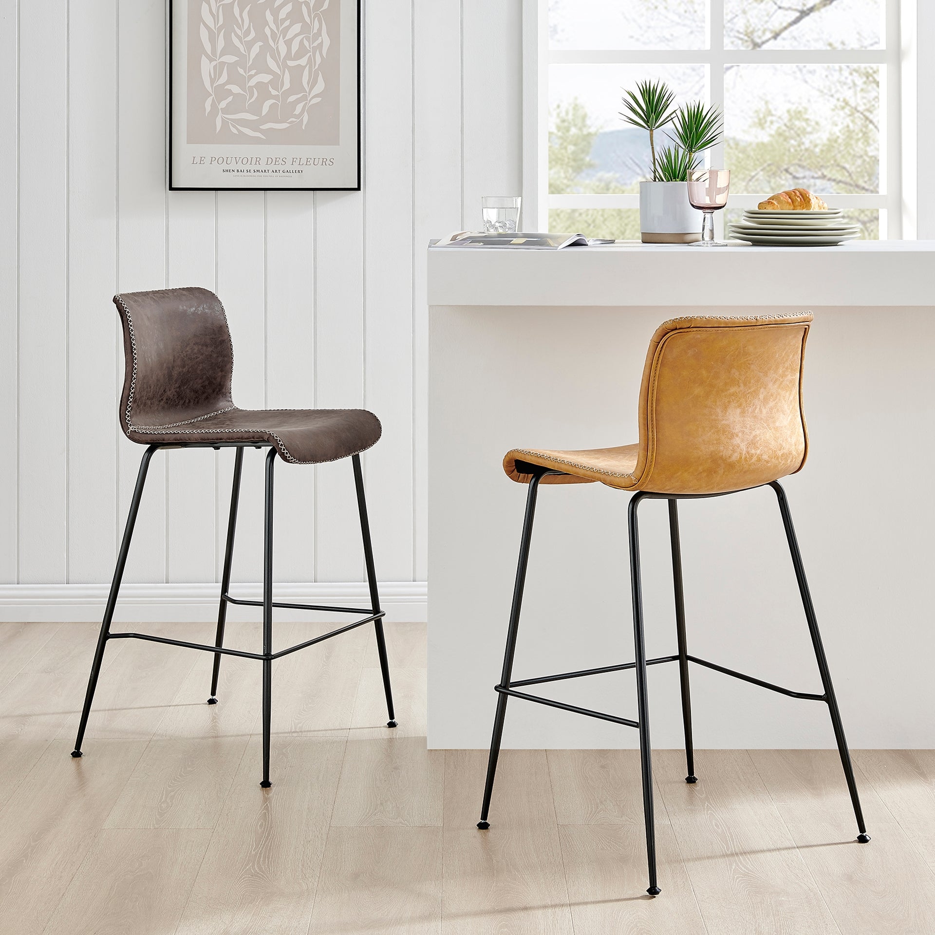Jayden KD Low Back Counter Stool - Set of 2 Bar & Counter Stools NPD , Black Friday Sale NPD Furniture Sale, Old Bones Co, Mid Century Furniture Sale, Four Hands Furniture, Black Friday Sale Jayden KD Low Back Counter Stool - Set of 2,Gus Sale, Perigold Jayden KD Low Back Counter Stool - Set of 2 Bar & Counter Stools Black Friday Sale , Perigold Sale Jayden KD Low Back Counter Stool - Set of 2,Jayden KD Low Back Counter Stool - Set of 2 Lulu and Georgia, Burke Decor Sale Jayden KD Low Back Counter Stool - S