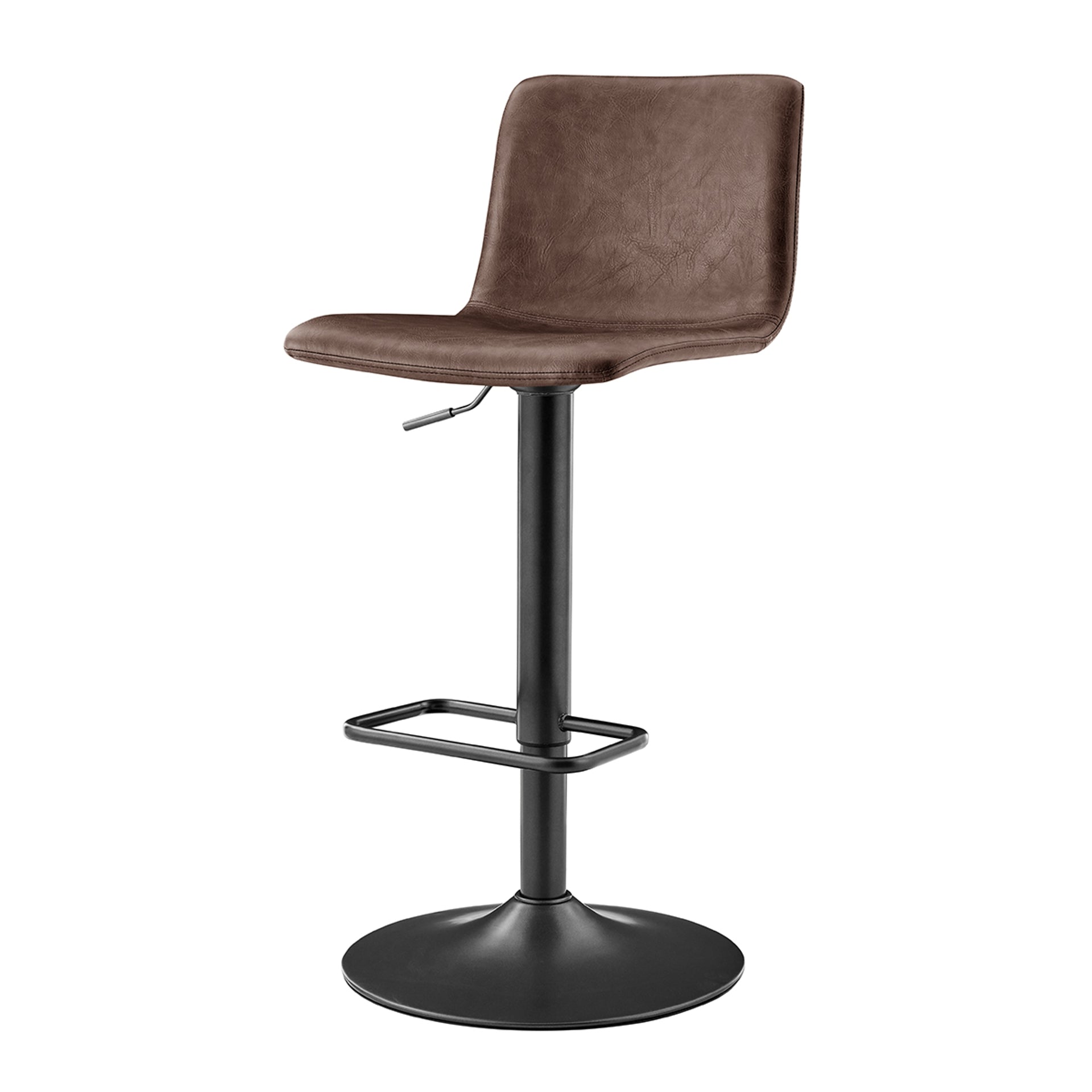 Bruce KD PU Gaslift Swivel Bar Stool - Set of 2 Bar & Counter Stools NPD Toasted Dark Brown , Black Friday Sale NPD Furniture Sale, Old Bones Co, Mid Century Furniture Sale, Four Hands Furniture, Black Friday Sale Bruce KD PU Gaslift Swivel Bar Stool - Set of 2,Gus Sale, Perigold Bruce KD PU Gaslift Swivel Bar Stool - Set of 2 Bar & Counter Stools Black Friday Sale , Perigold Sale Bruce KD PU Gaslift Swivel Bar Stool - Set of 2,Bruce KD PU Gaslift Swivel Bar Stool - Set of 2 Lulu and Georgia, Burke Decor Sa