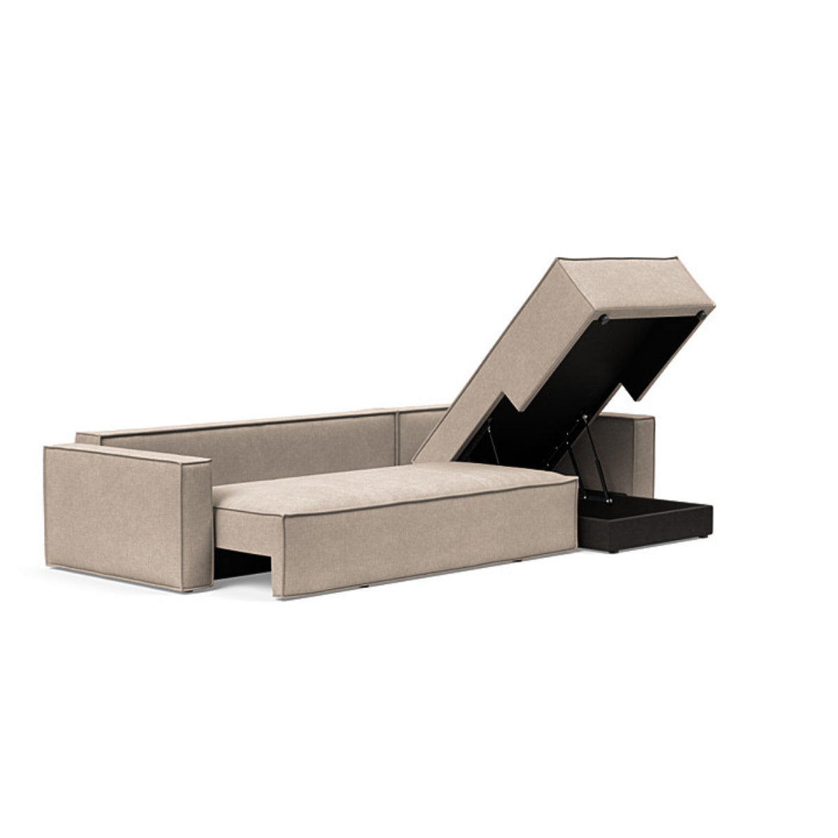 Newilla Standard Arms Sofa with Lounger