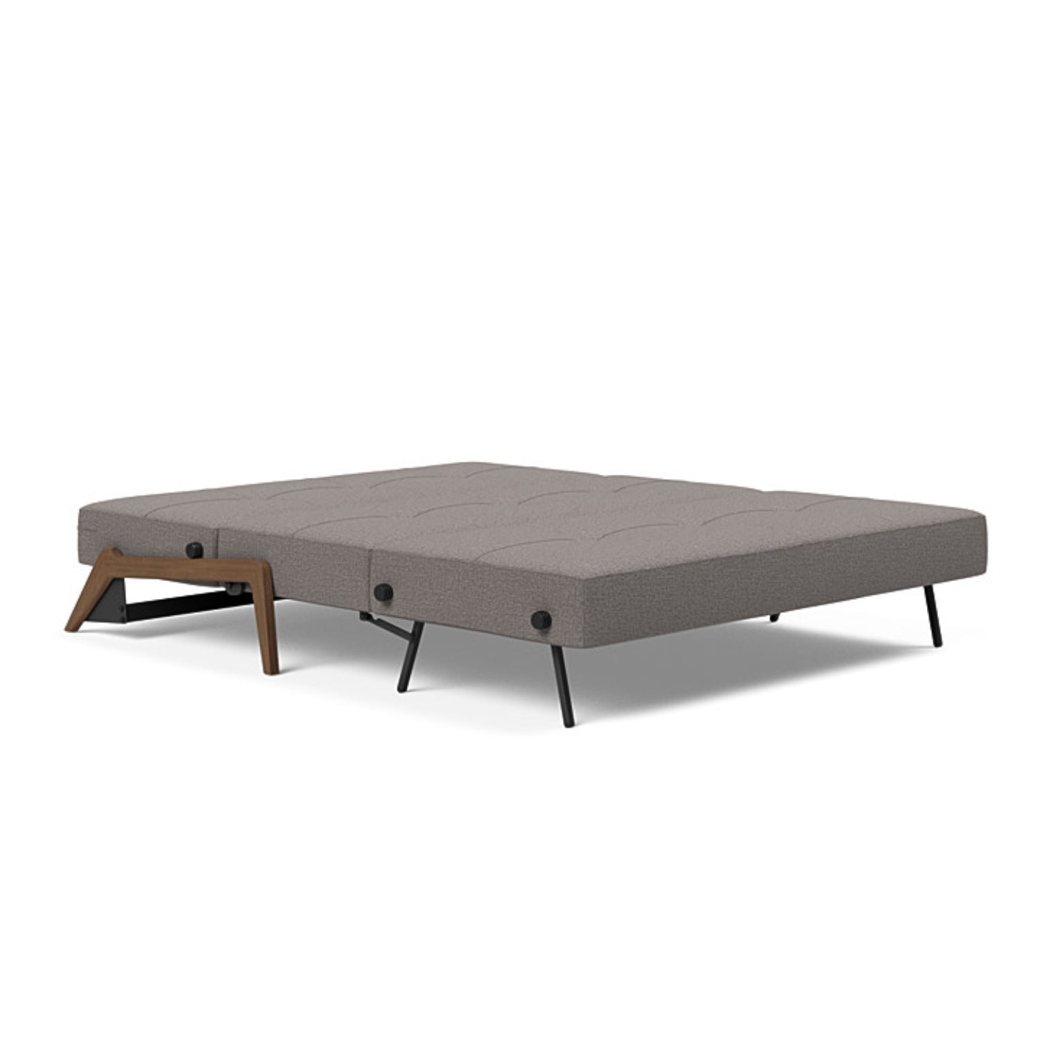 Cubed 02 Sofa with Dark Wood Legs
