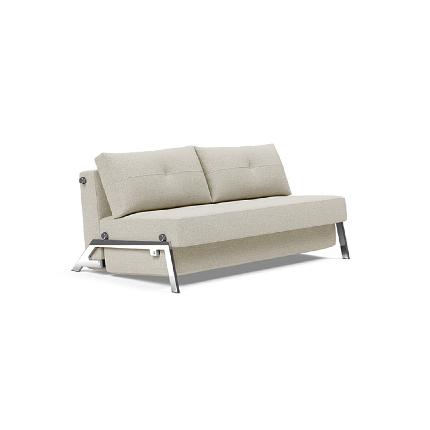 Cubed 02 Sofa with Chrome Legs