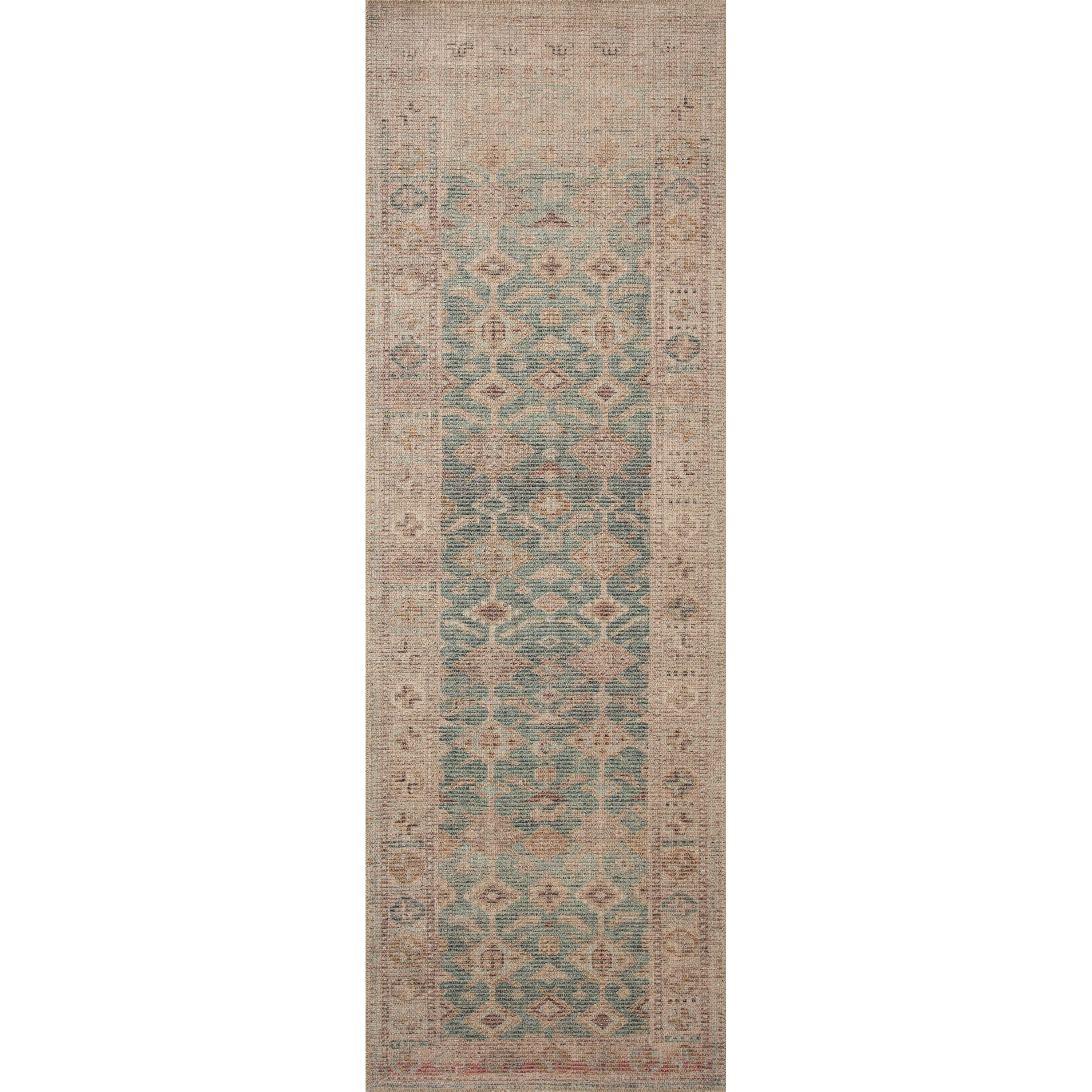 Angela Rose x Loloi Aubrey Aqua/Sand Rug