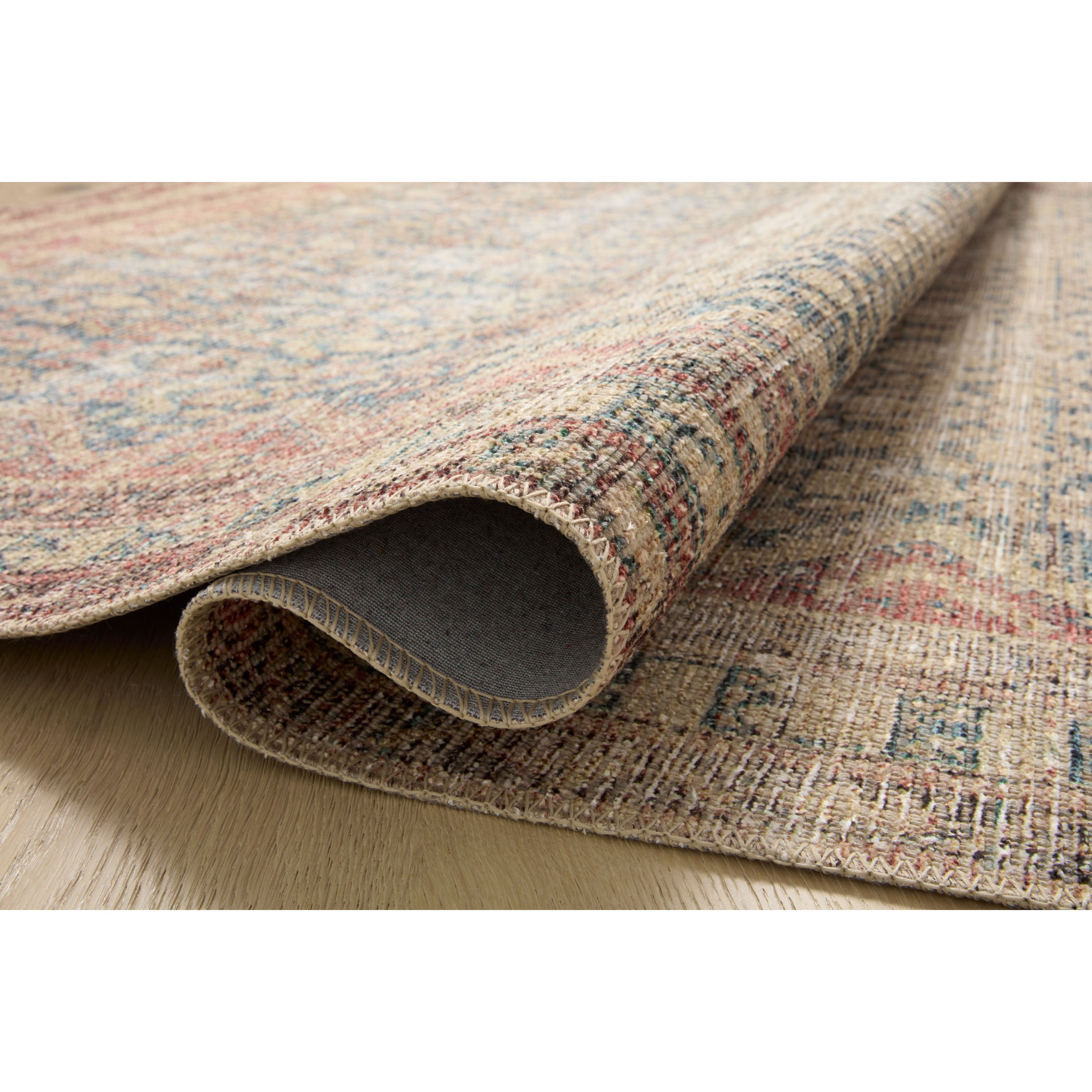Angela Rose x Loloi Aubrey Ocean/Spice Rug