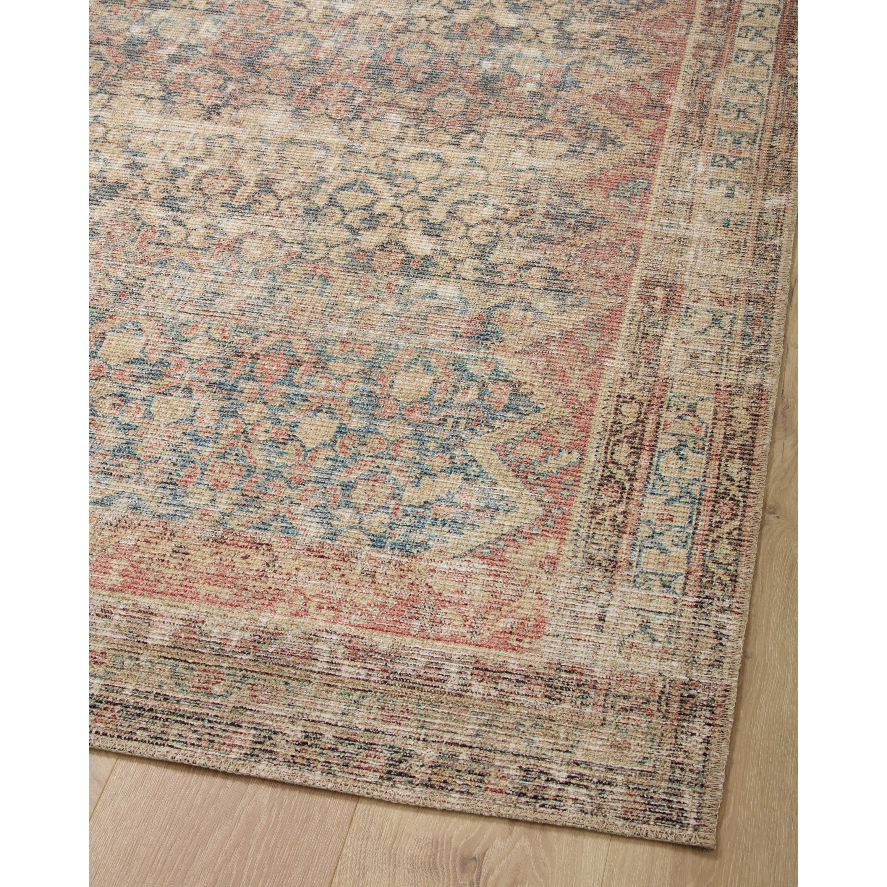 Angela Rose x Loloi Aubrey Ocean/Spice Rug