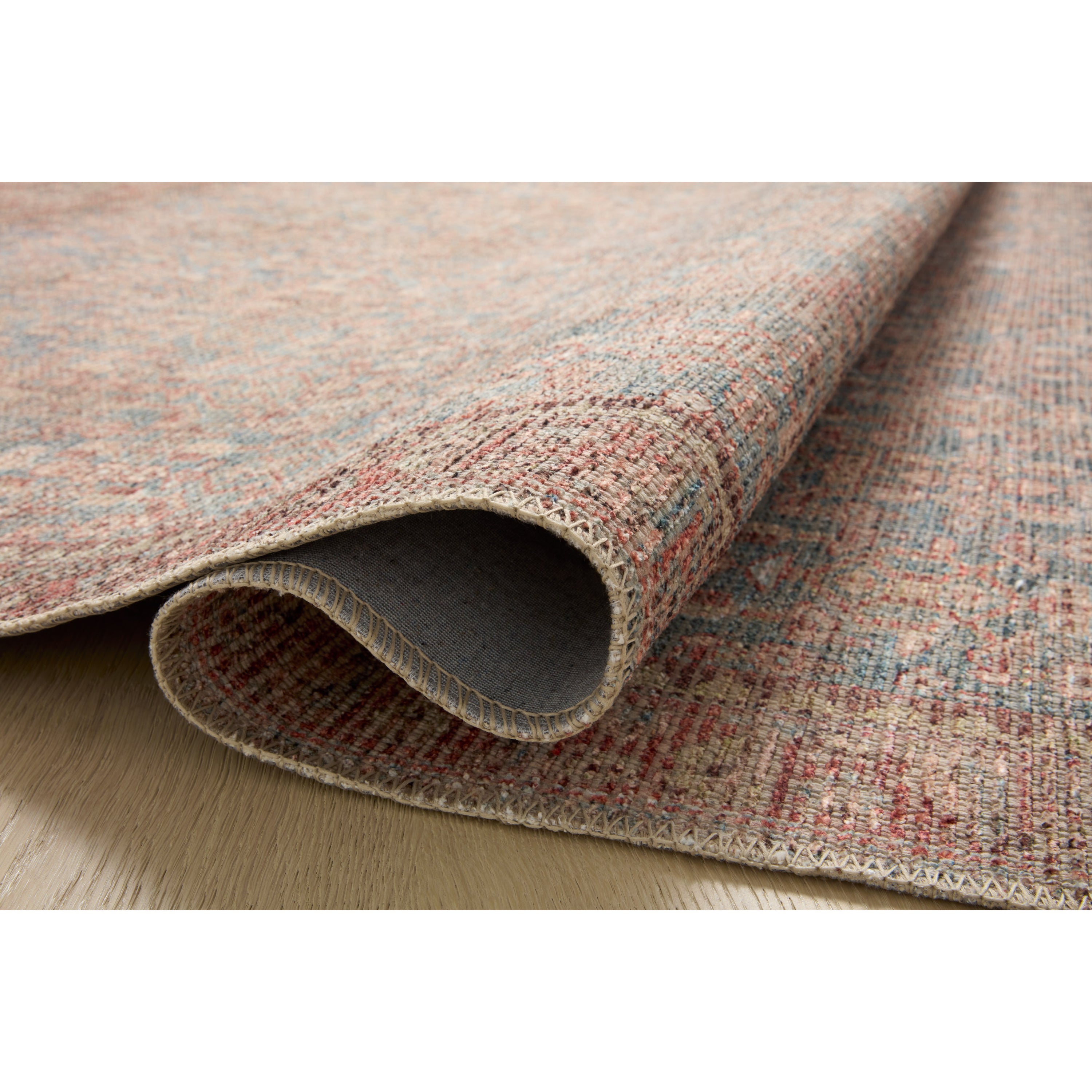 Angela Rose x Loloi Aubrey Blue/Terracotta Rug