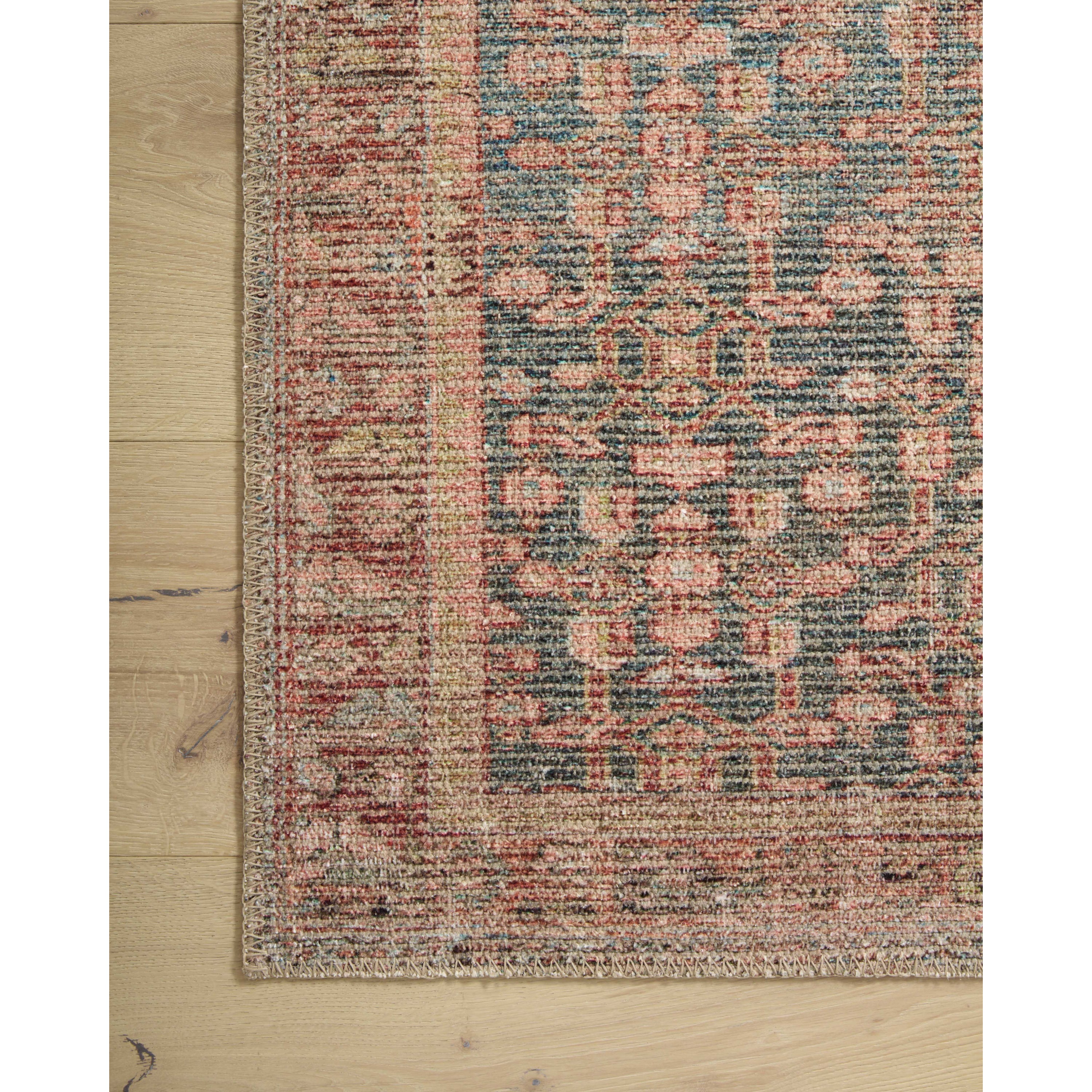 Angela Rose x Loloi Aubrey Blue/Terracotta Rug