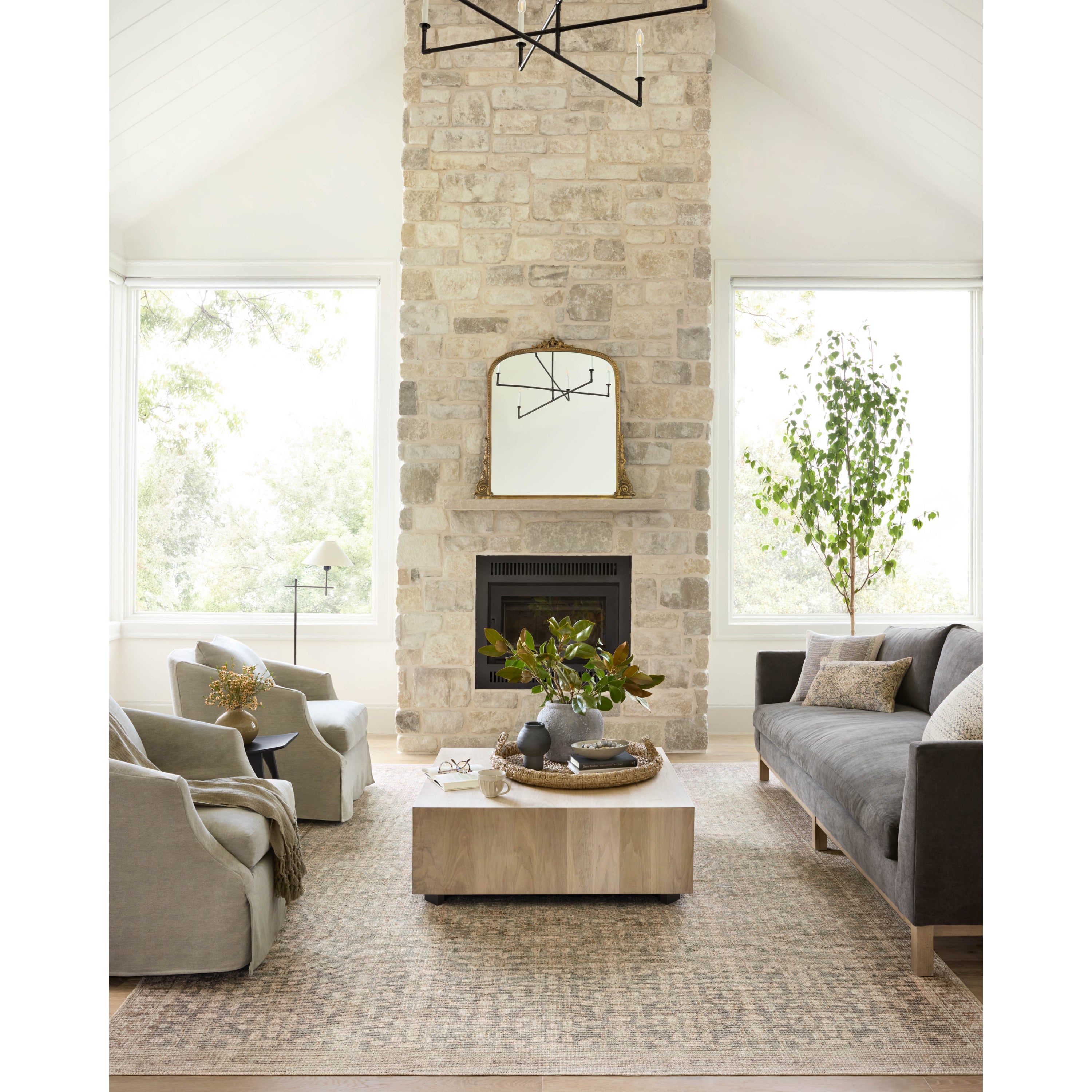 Angela Rose x Loloi Aubrey Sage/Bark Rug