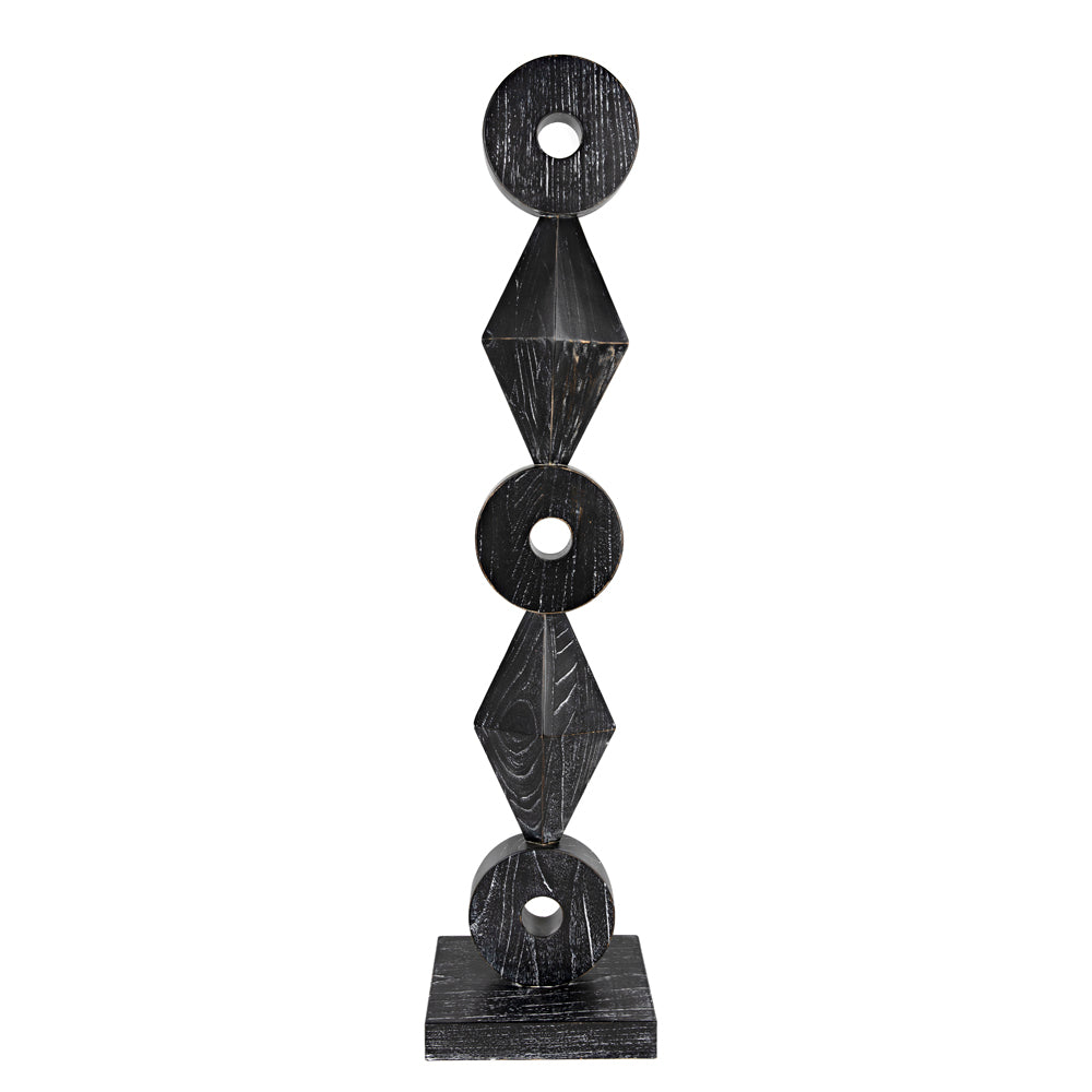 Totem Sculpture Sculptures Noir , Black Friday Sale Noir Furniture Sale, Old Bones Co, Mid Century Furniture Sale, Four Hands Furniture, Black Friday Sale Totem Sculpture,Gus Sale, Perigold Totem Sculpture Sculptures Black Friday Sale , Perigold Sale Totem Sculpture,Totem Sculpture Lulu and Georgia, Burke Decor Sale Totem Sculpture, www.oldbonesco.com