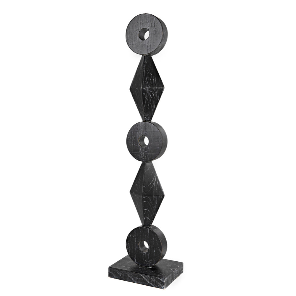 Totem Sculpture Sculptures Noir , Black Friday Sale Noir Furniture Sale, Old Bones Co, Mid Century Furniture Sale, Four Hands Furniture, Black Friday Sale Totem Sculpture,Gus Sale, Perigold Totem Sculpture Sculptures Black Friday Sale , Perigold Sale Totem Sculpture,Totem Sculpture Lulu and Georgia, Burke Decor Sale Totem Sculpture, www.oldbonesco.com