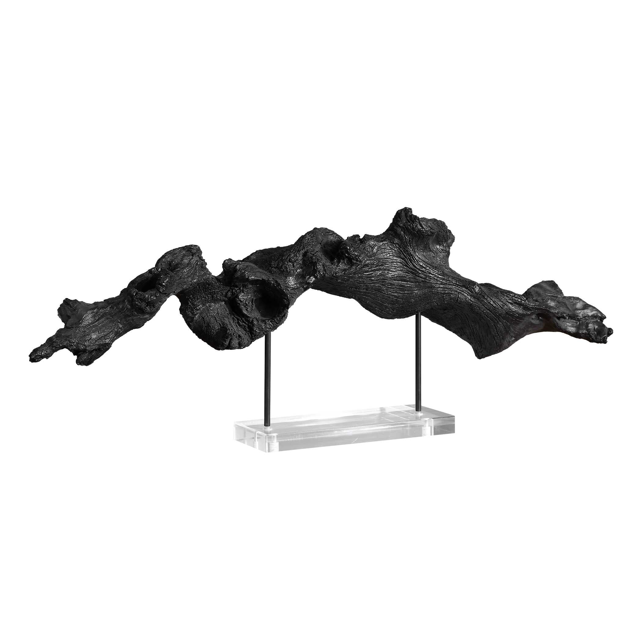 Uttermost Charred Timber Sculpture