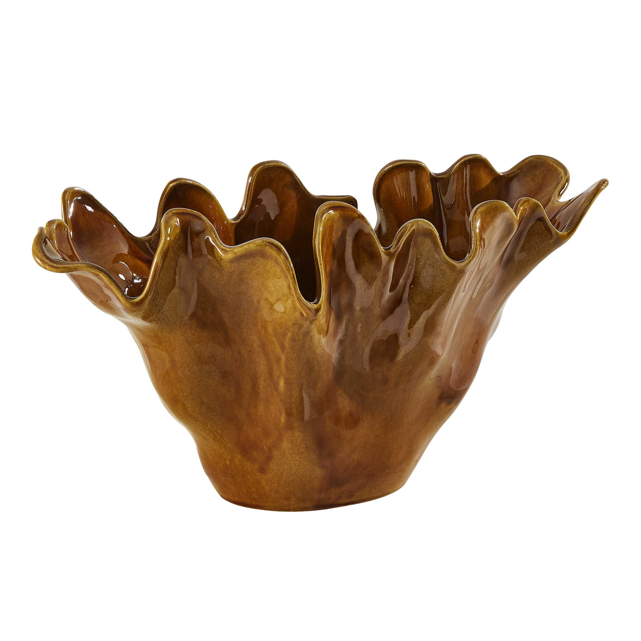 Uttermost Amber Tide Indoor-Outdoor Bowl
