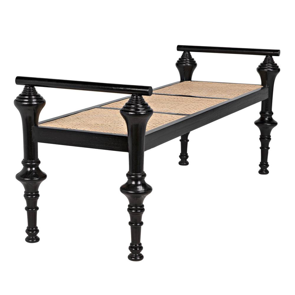 Indochine Bench Benches Noir , Black Friday Sale Noir Furniture Sale, Old Bones Co, Mid Century Furniture Sale, Four Hands Furniture, Black Friday Sale Indochine Bench,Gus Sale, Perigold Indochine Bench Benches Black Friday Sale , Perigold Sale Indochine Bench,Indochine Bench Lulu and Georgia, Burke Decor Sale Indochine Bench, www.oldbonesco.com