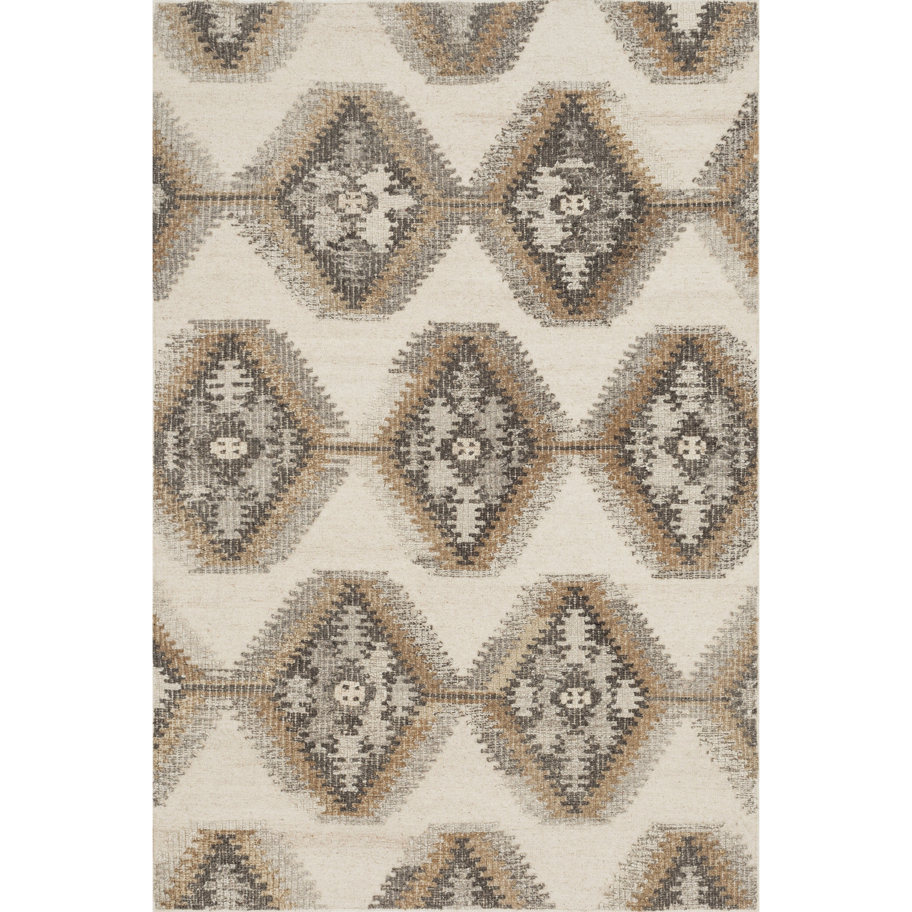 Loloi Akina Ivory/Camel 9'3" X 13' Area Rug