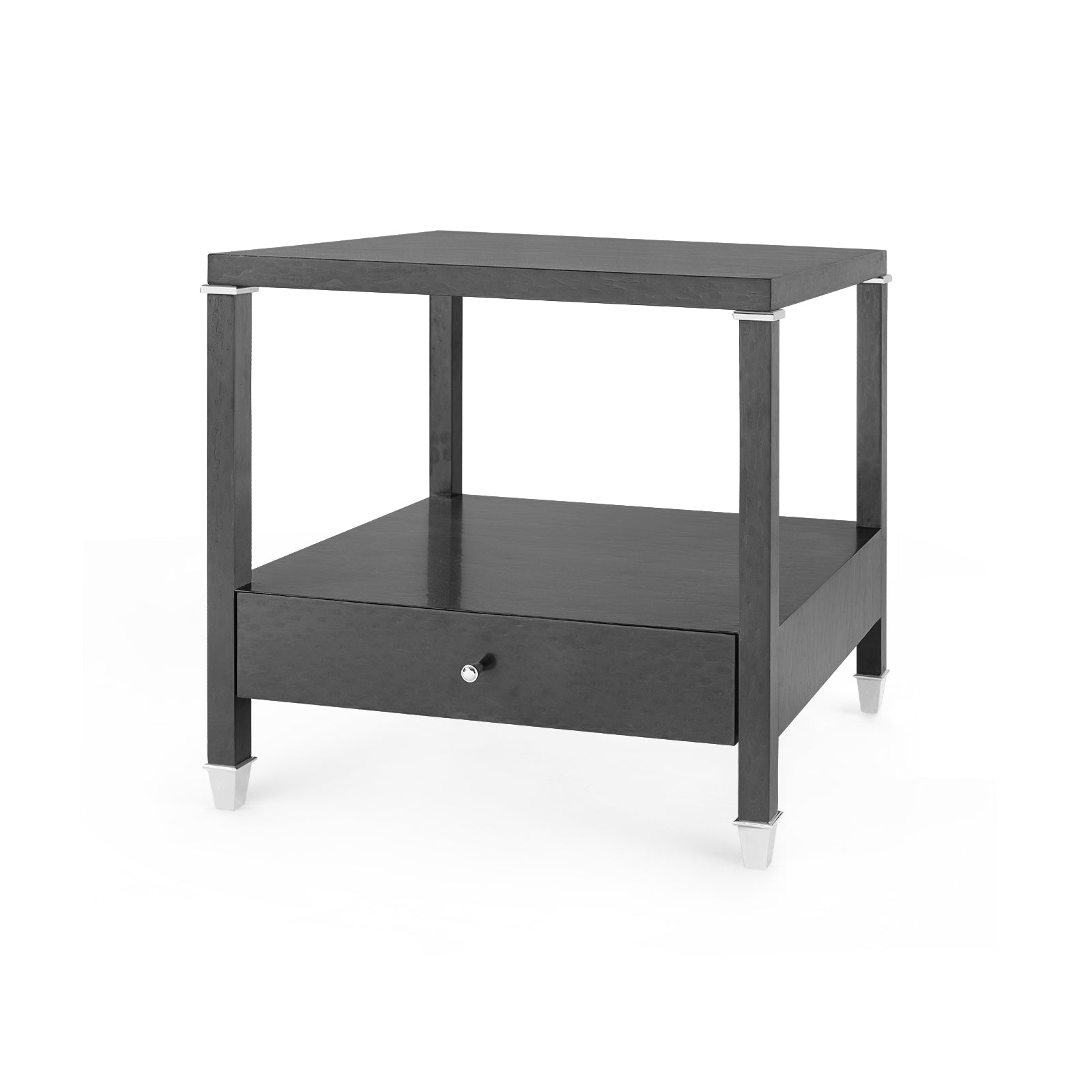 Alessandra 1-Drawer Side Table Side Table Villa & House Four Hands, Mid Century Modern Furniture, Old Bones Furniture Company, Old Bones Co, Modern Mid Century, Designer Furniture, Furniture Sale, Warehouse Furniture Sale, Alessandra 1-Drawer Side Table Sale, https://www.oldbonesco.com/