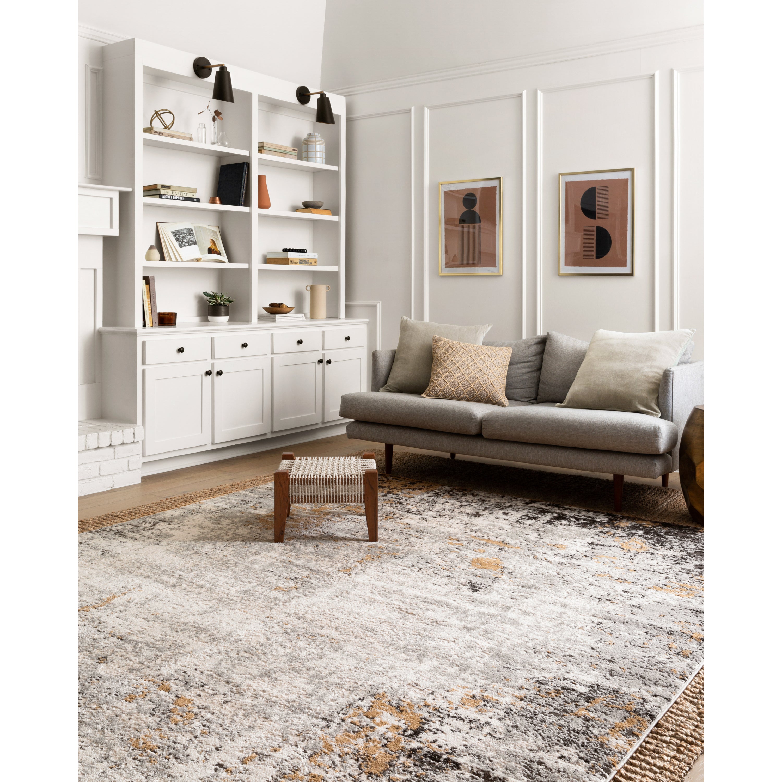 Loloi Alchemy Granite/Gold Rug